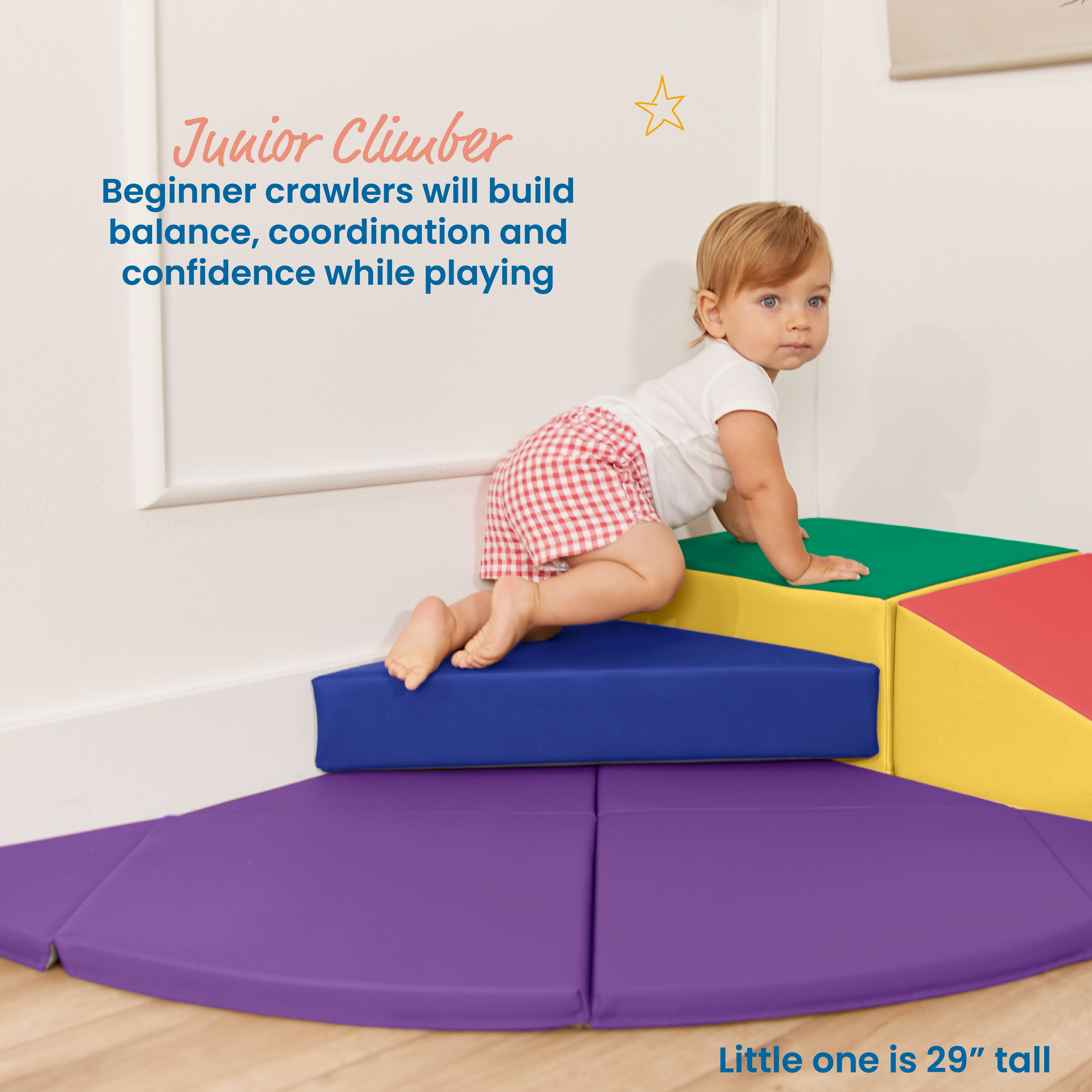 SoftZone Junior Adventurer's Summit Ramp, 4-Piece