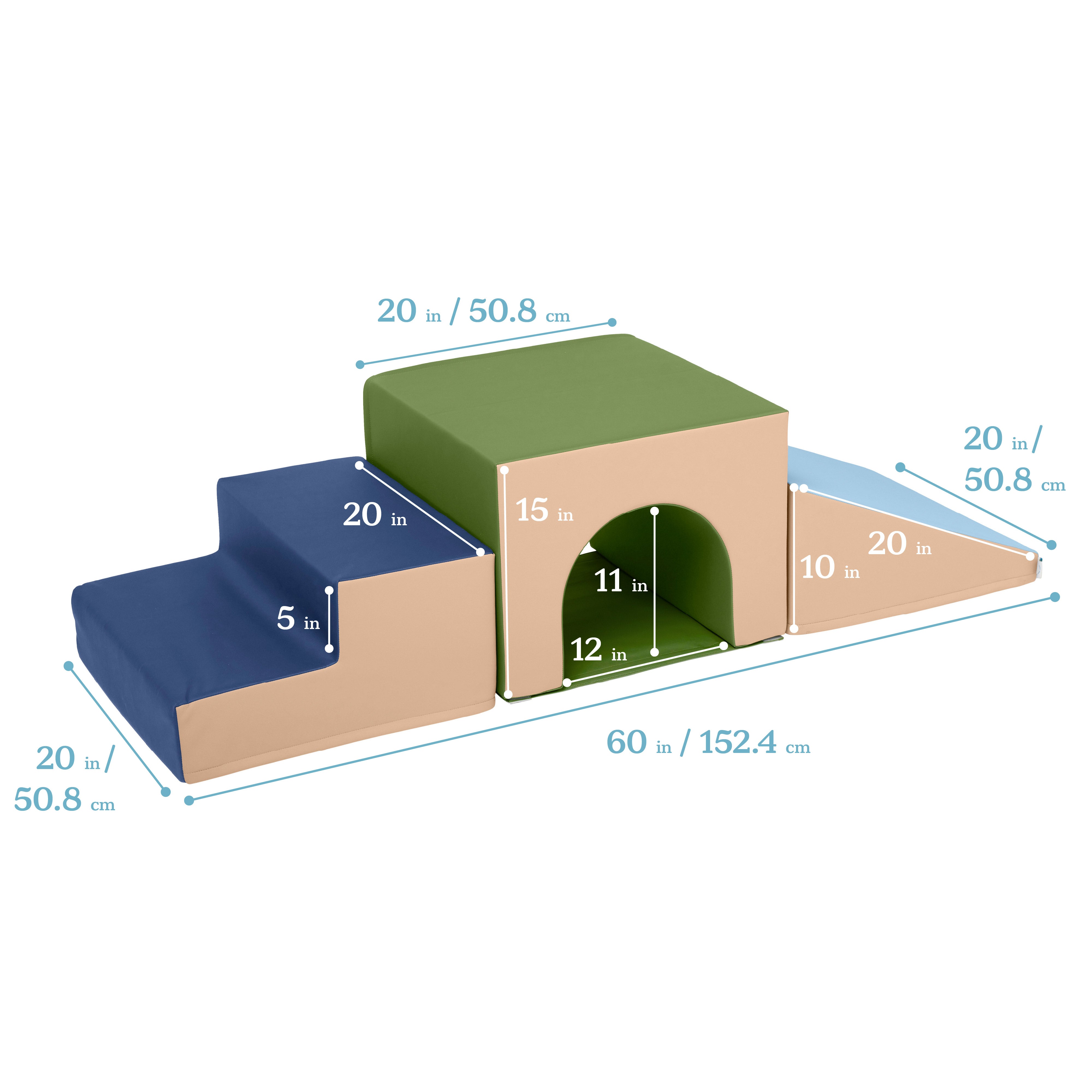 Single Tunnel 360 Climber, 3-Piece