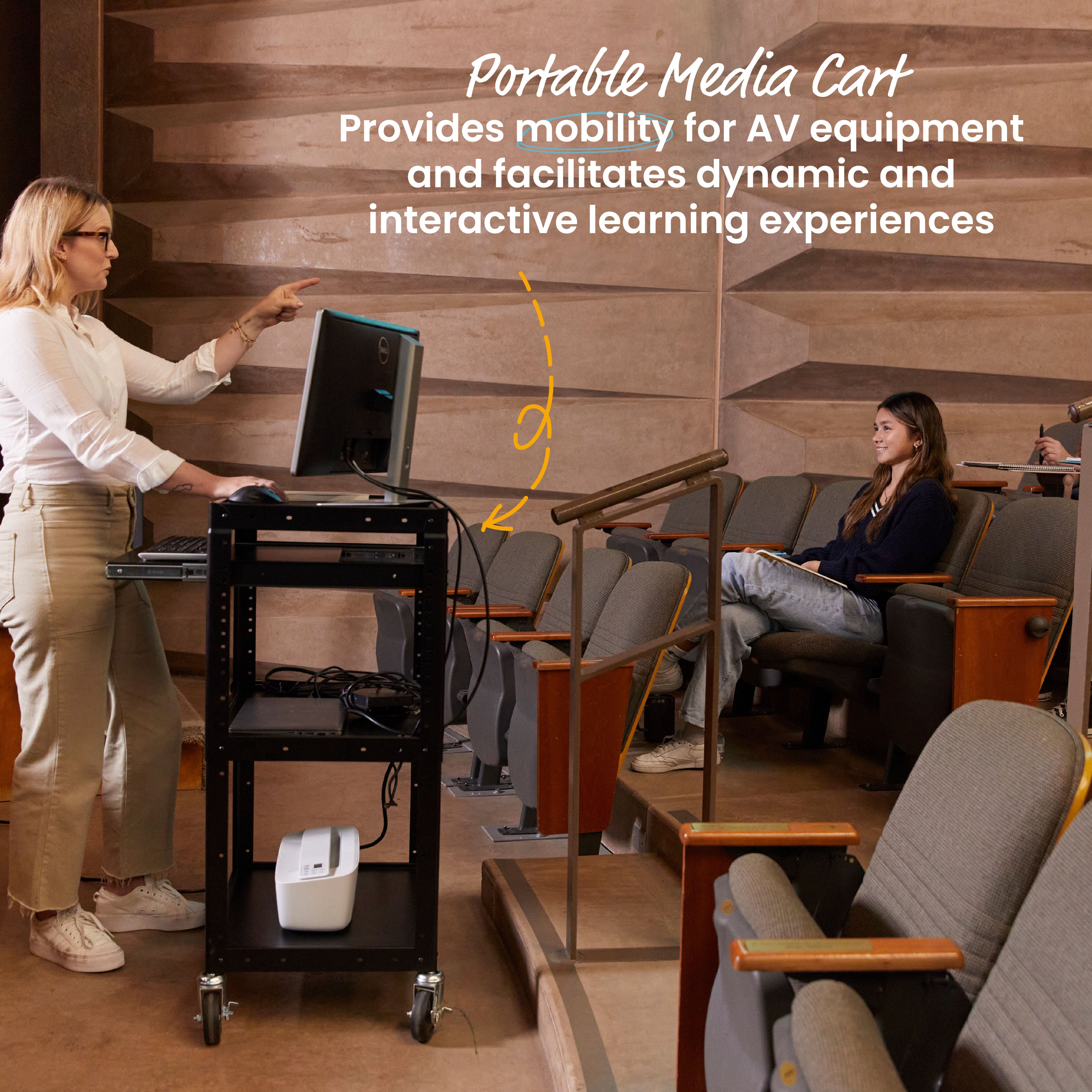 AV Presentation Cart Stand