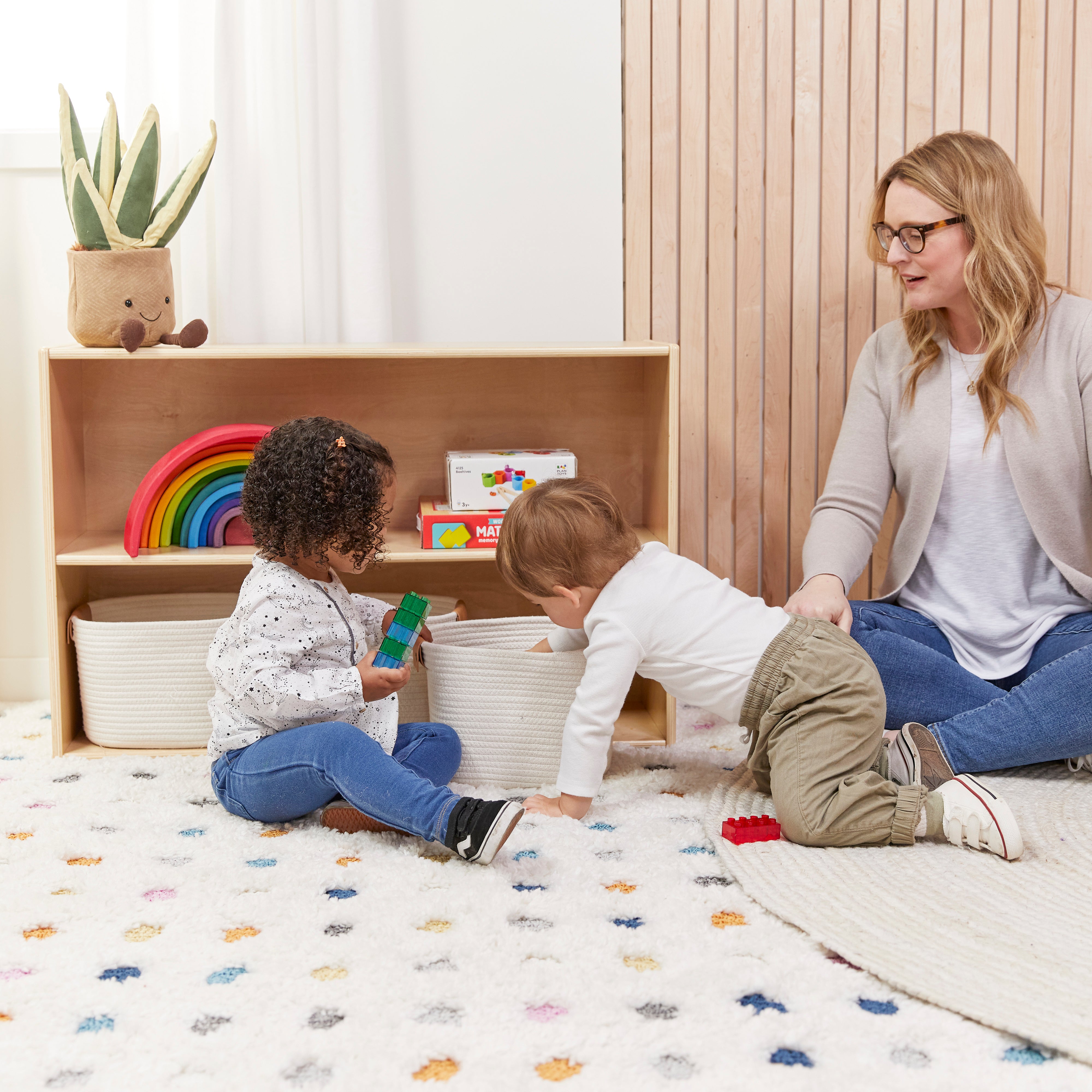 Streamline 2-Shelf Storage Cabinet, 24in