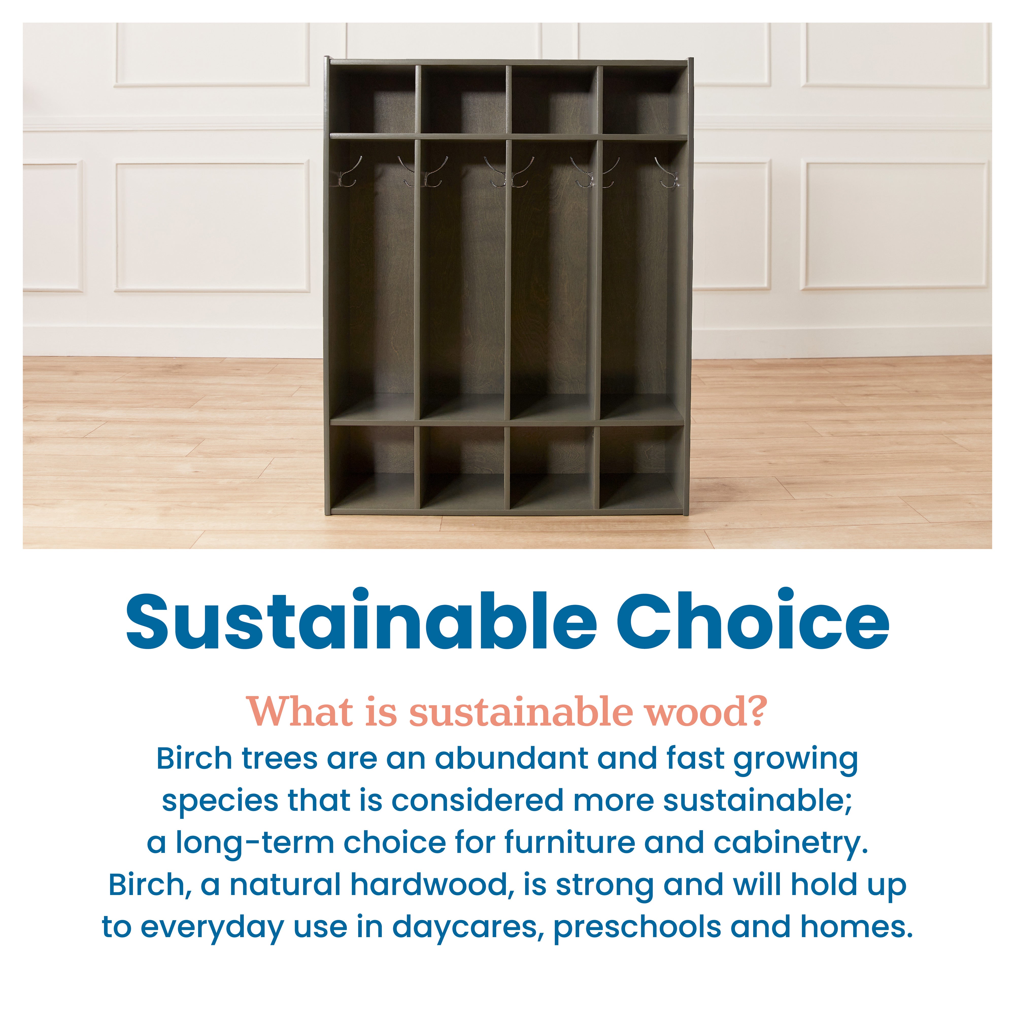 Streamline 4-Section Coat Locker