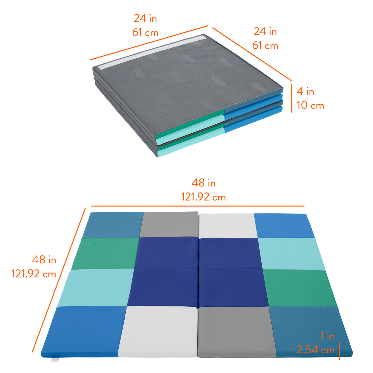 TileTime Foldable Activity Play Mat