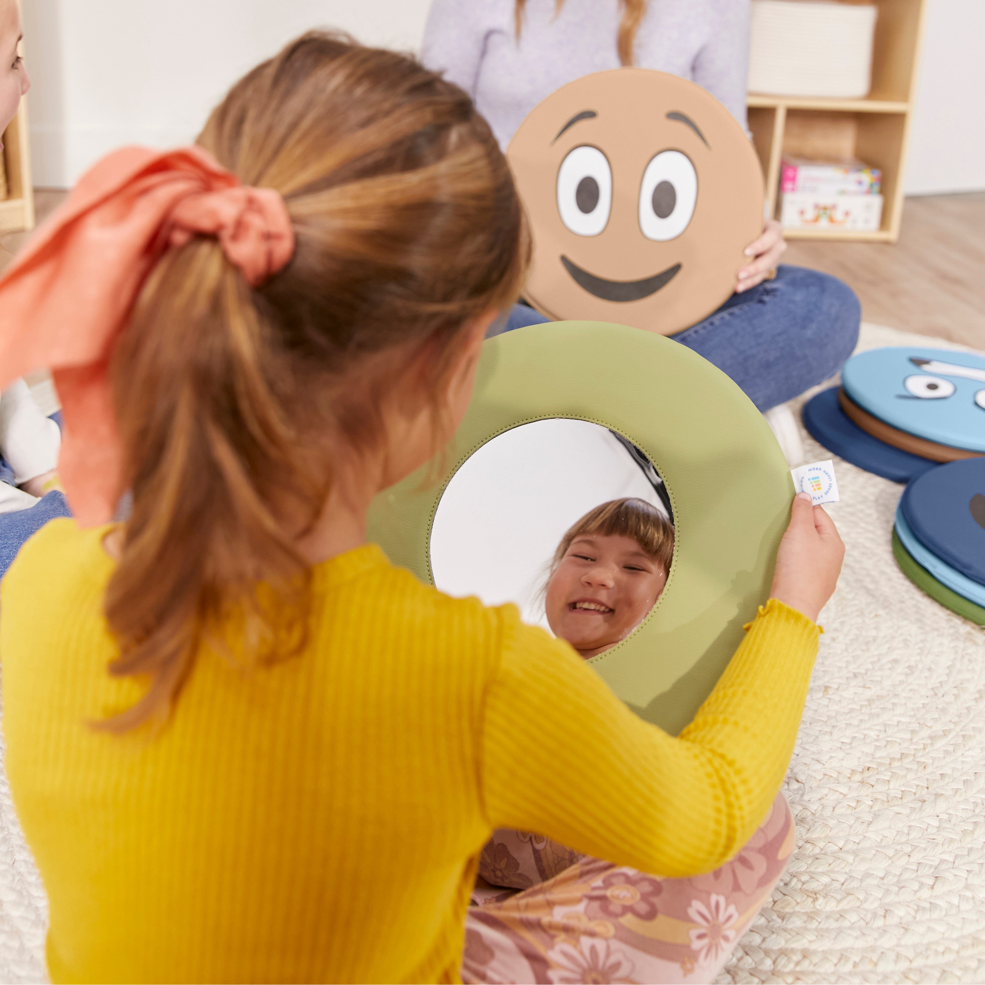 Emotion Pads with Mirror, English, 8-Piece