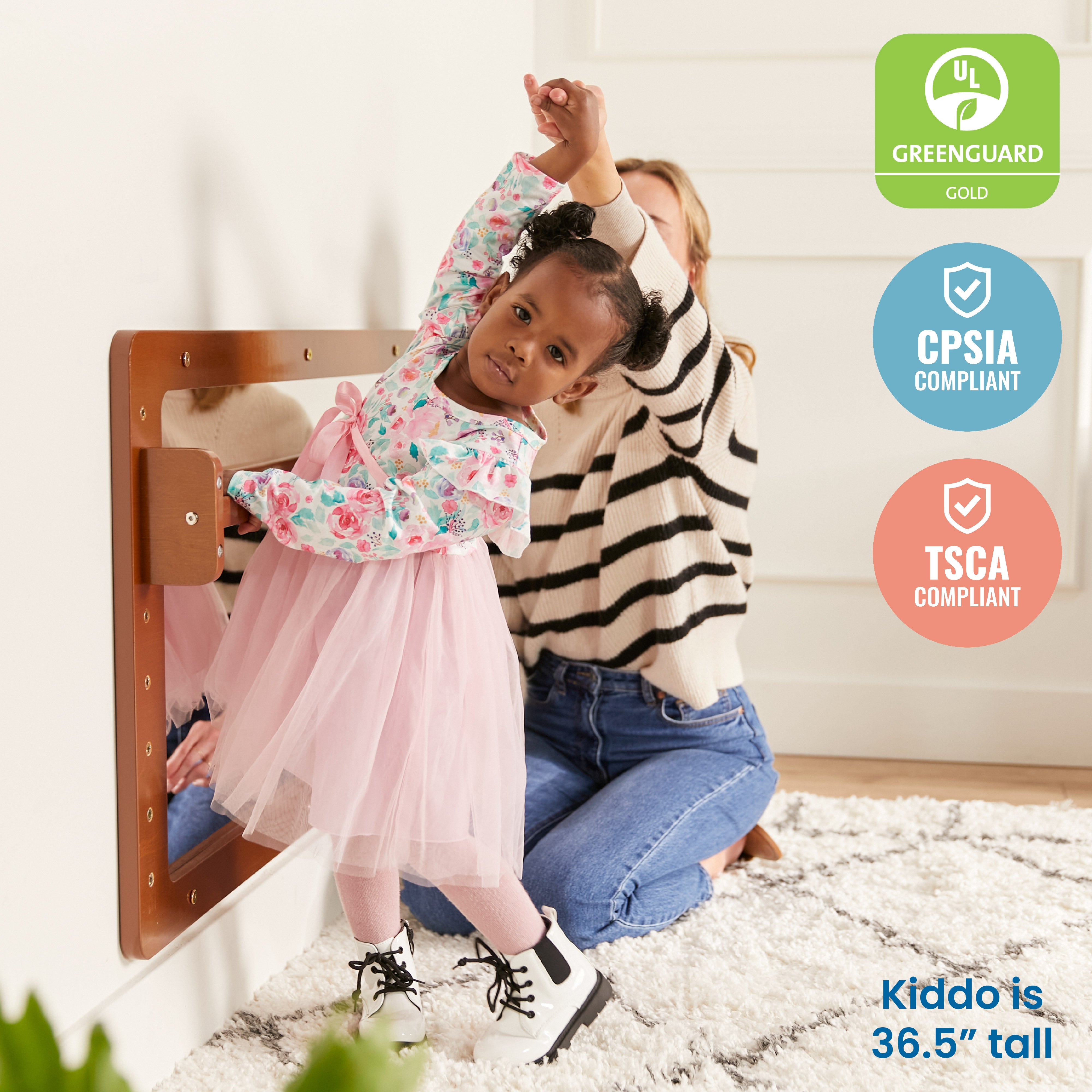 Wall-Mounted Coordination Mirror