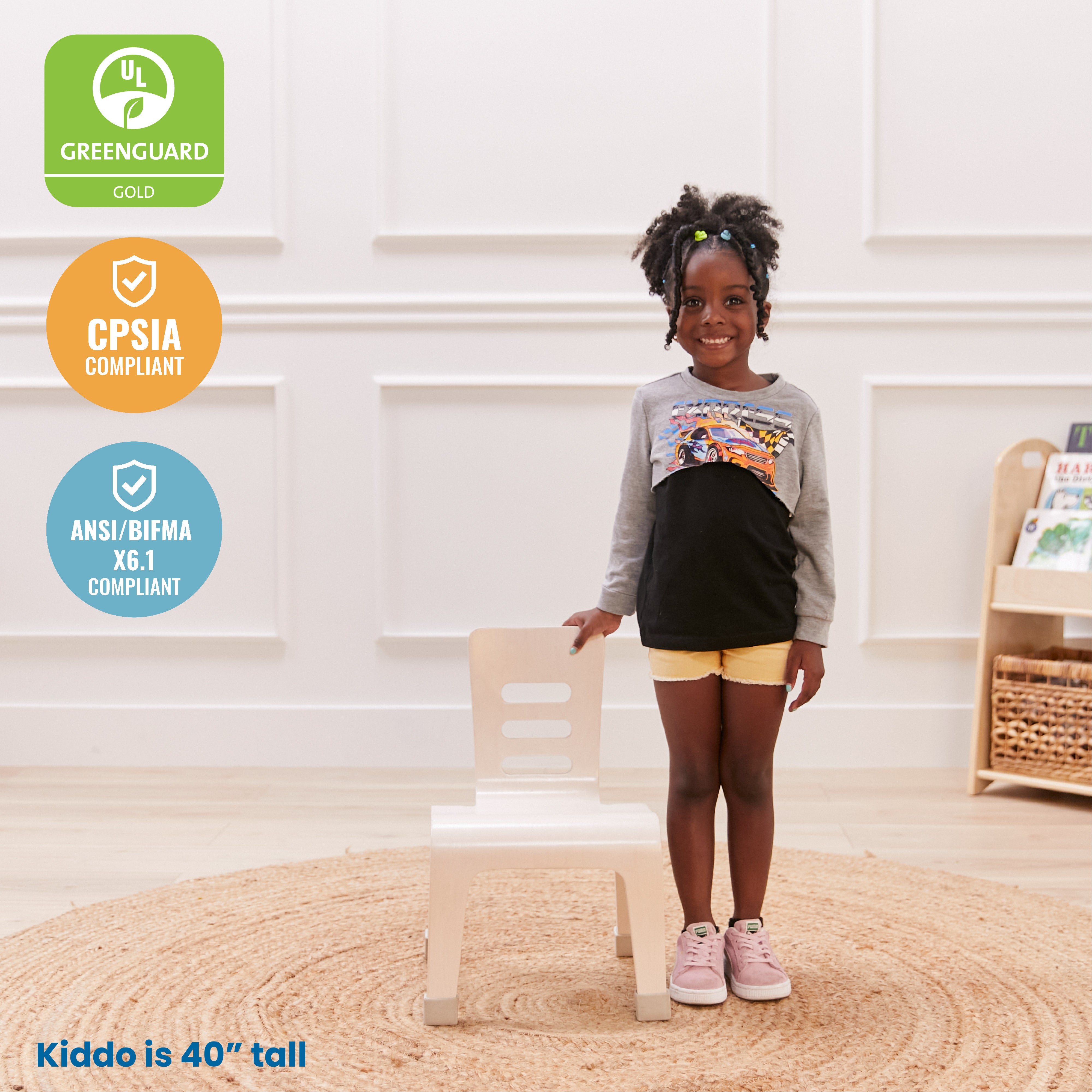 Bentwood Chair, 10in Seat Height, 2-Pack