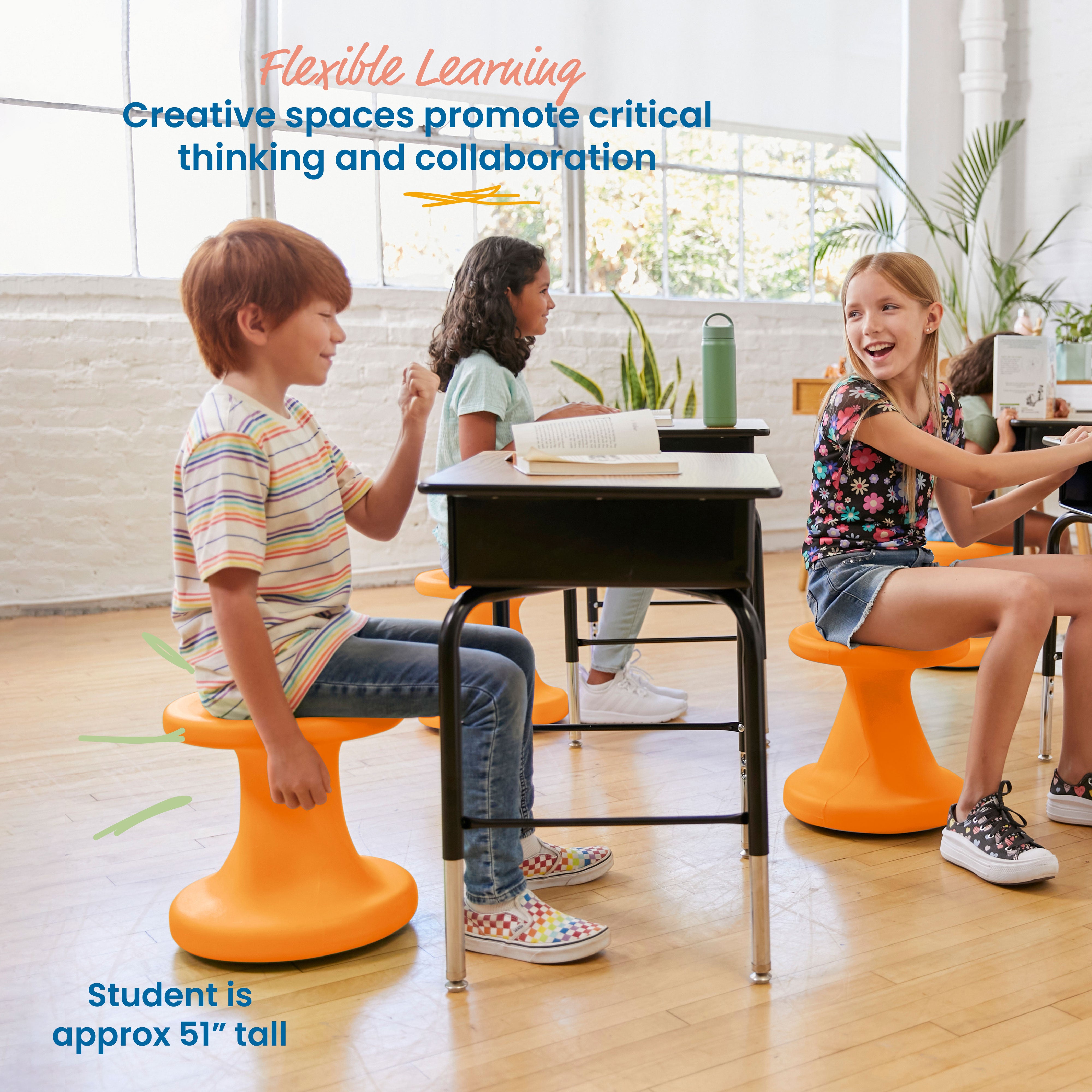 Twist Wobble Stool, 14in Seat Height