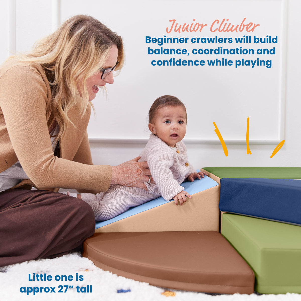 Junior Tiny Twisting Corner Climber, 5-Piece
