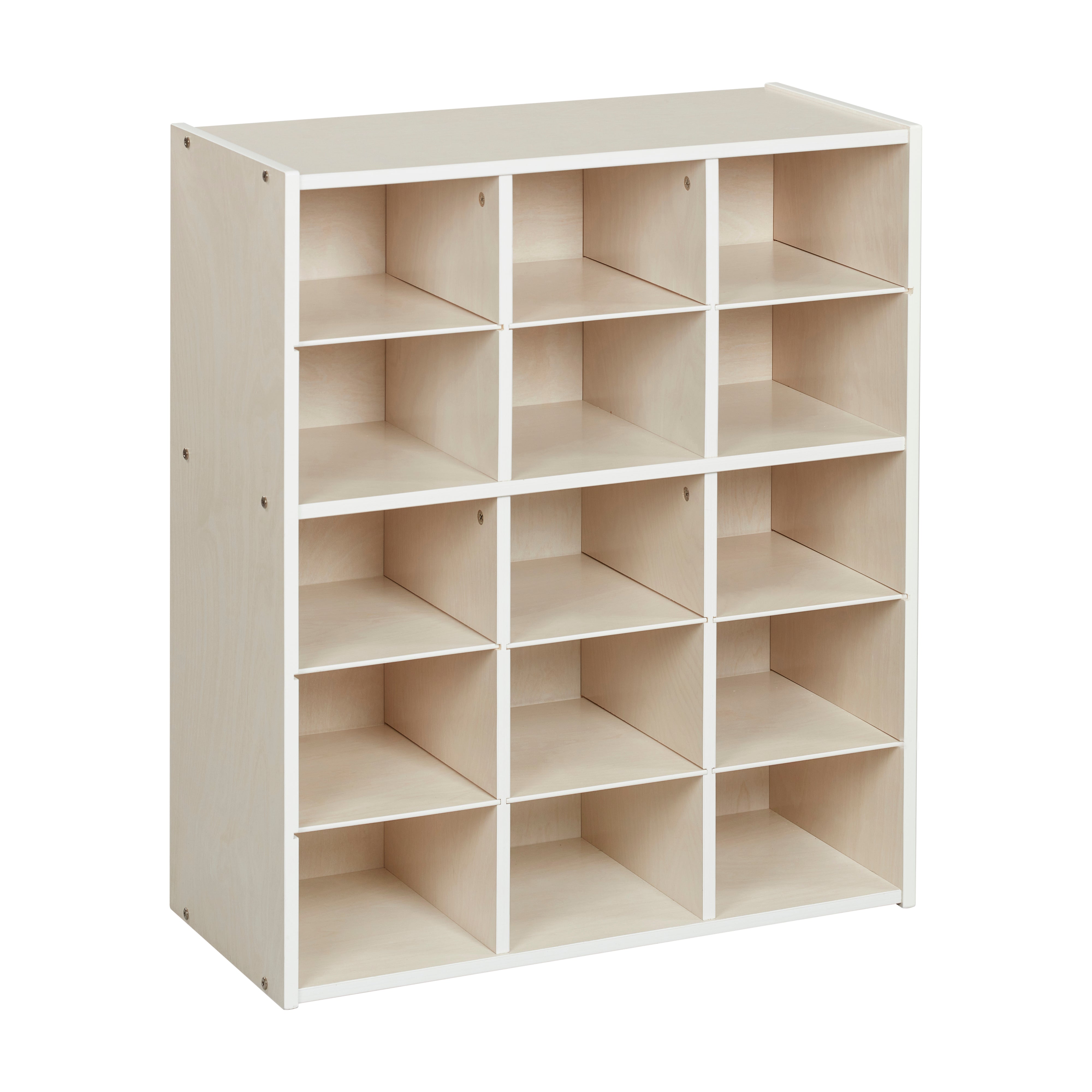 Streamline 15 Cubby Tray Storage Cabinet, 5x3