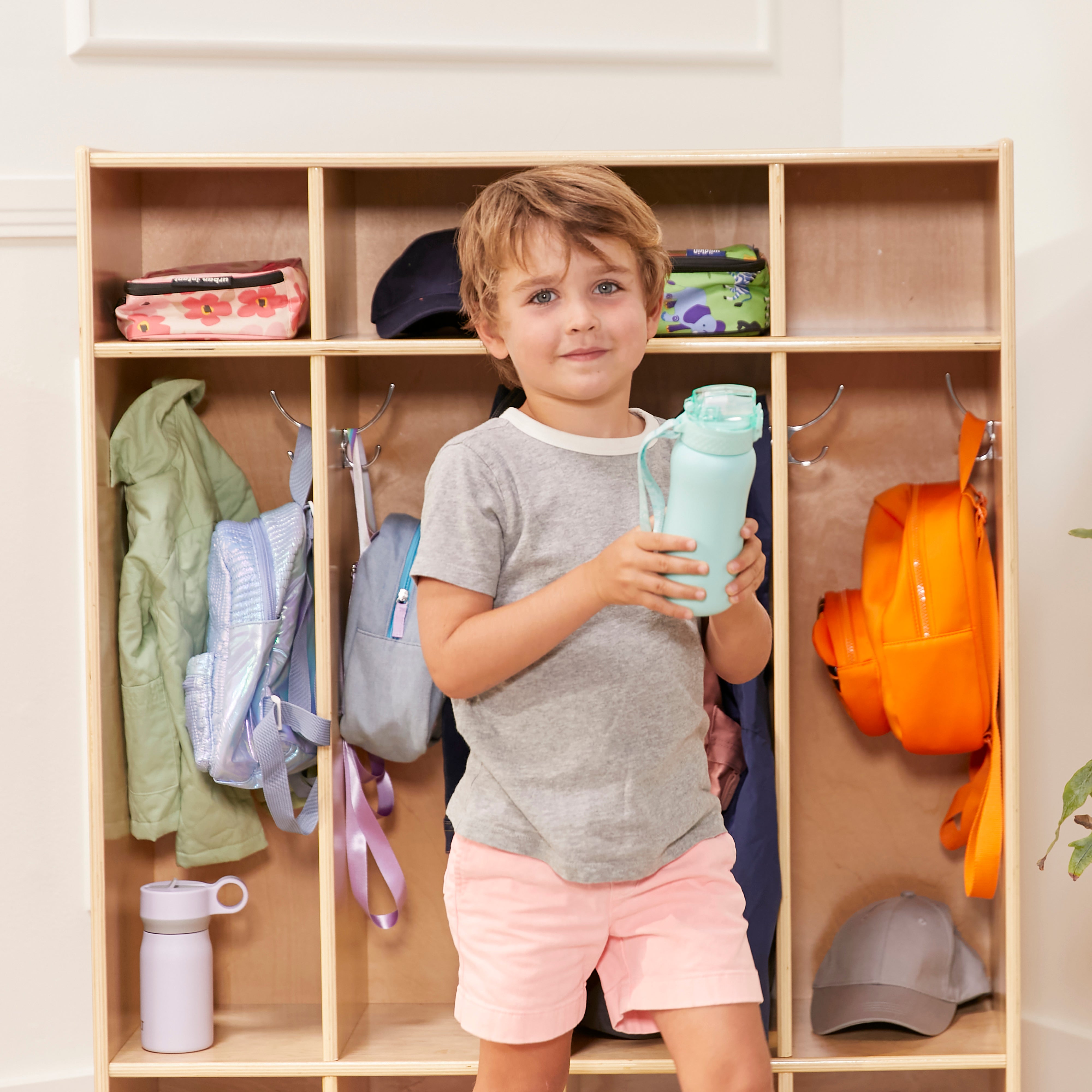Streamline 4-Section Coat Locker