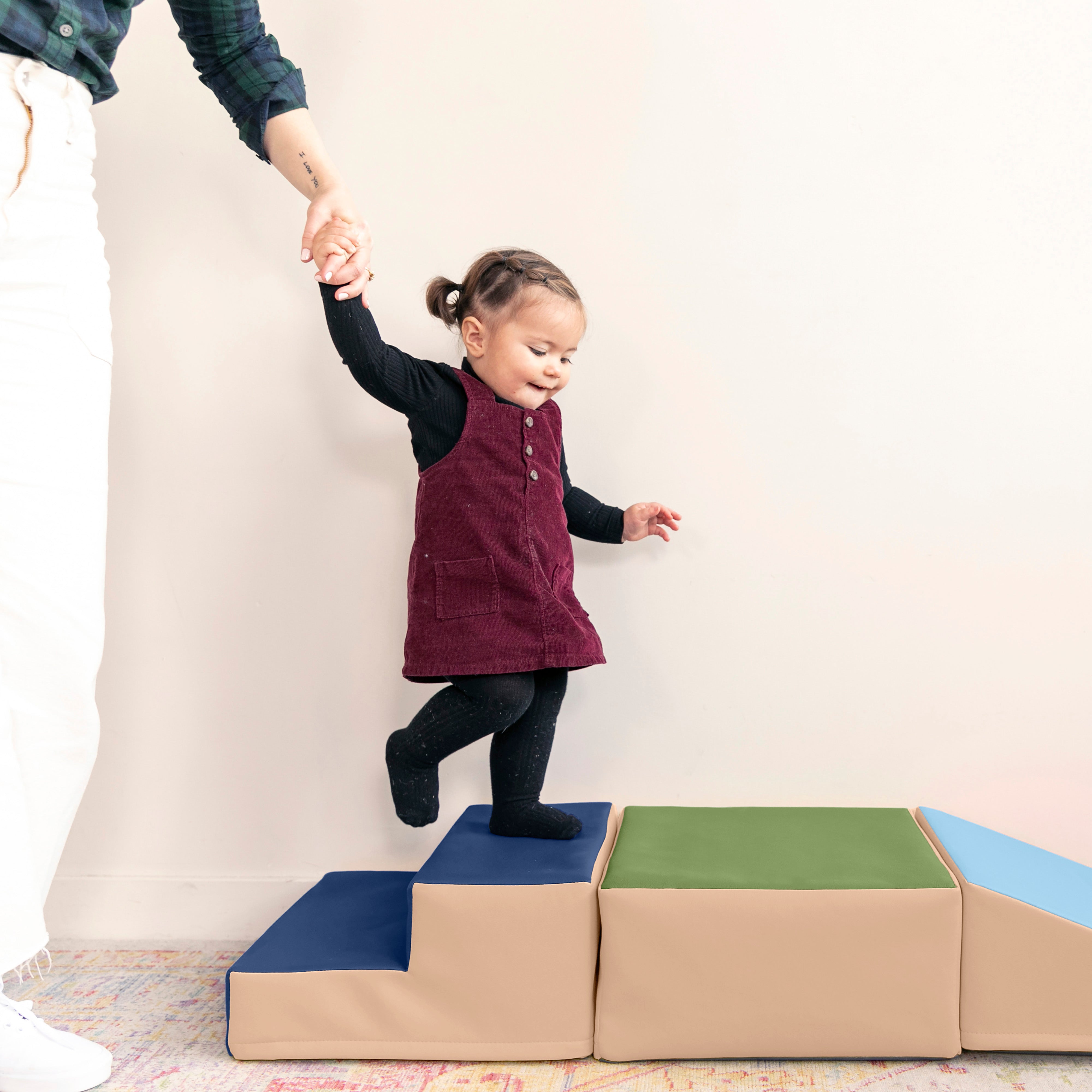 Junior Little Me Crawl and Slide Wall Climber, 3-Piece