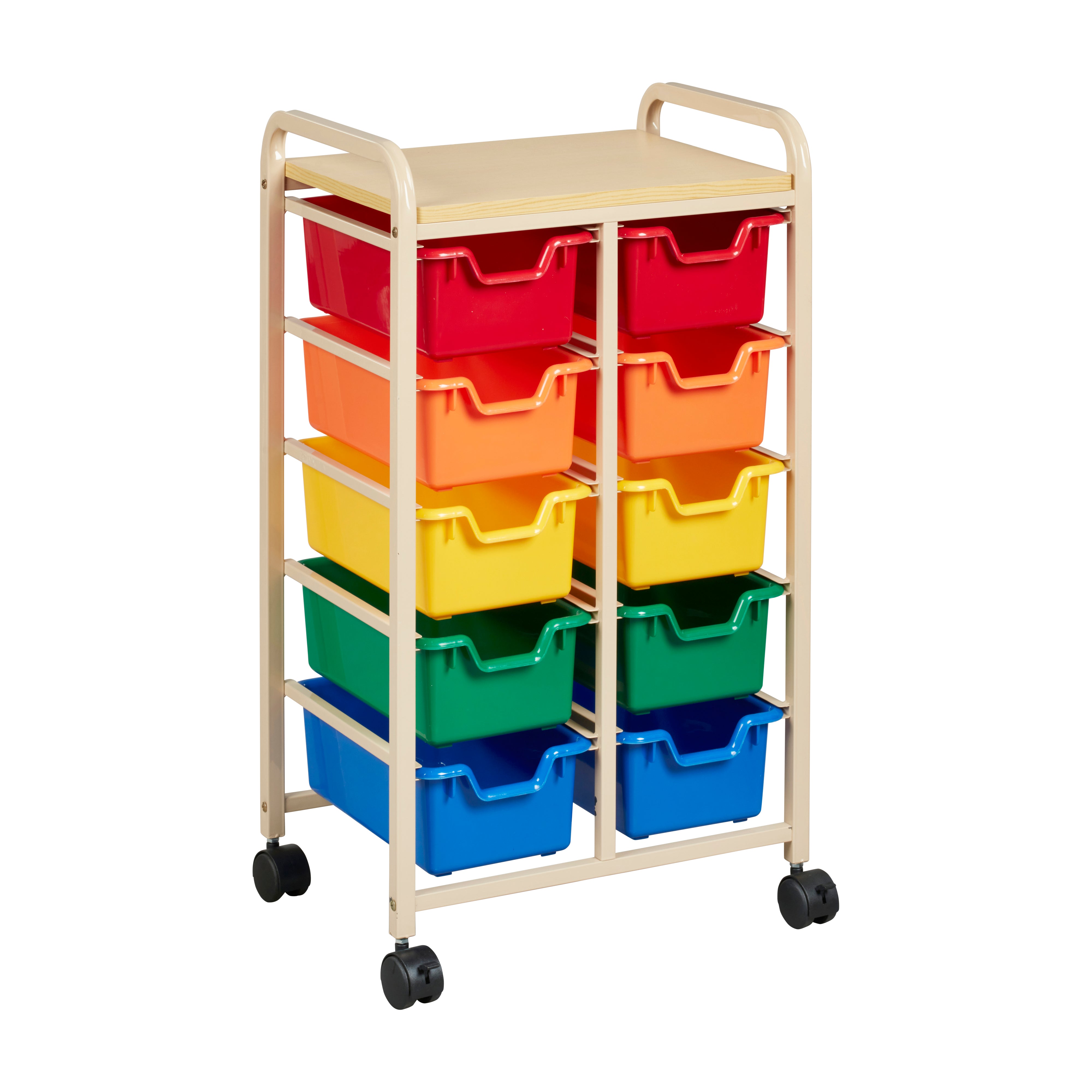 Mobile Organizer with Storage Bins