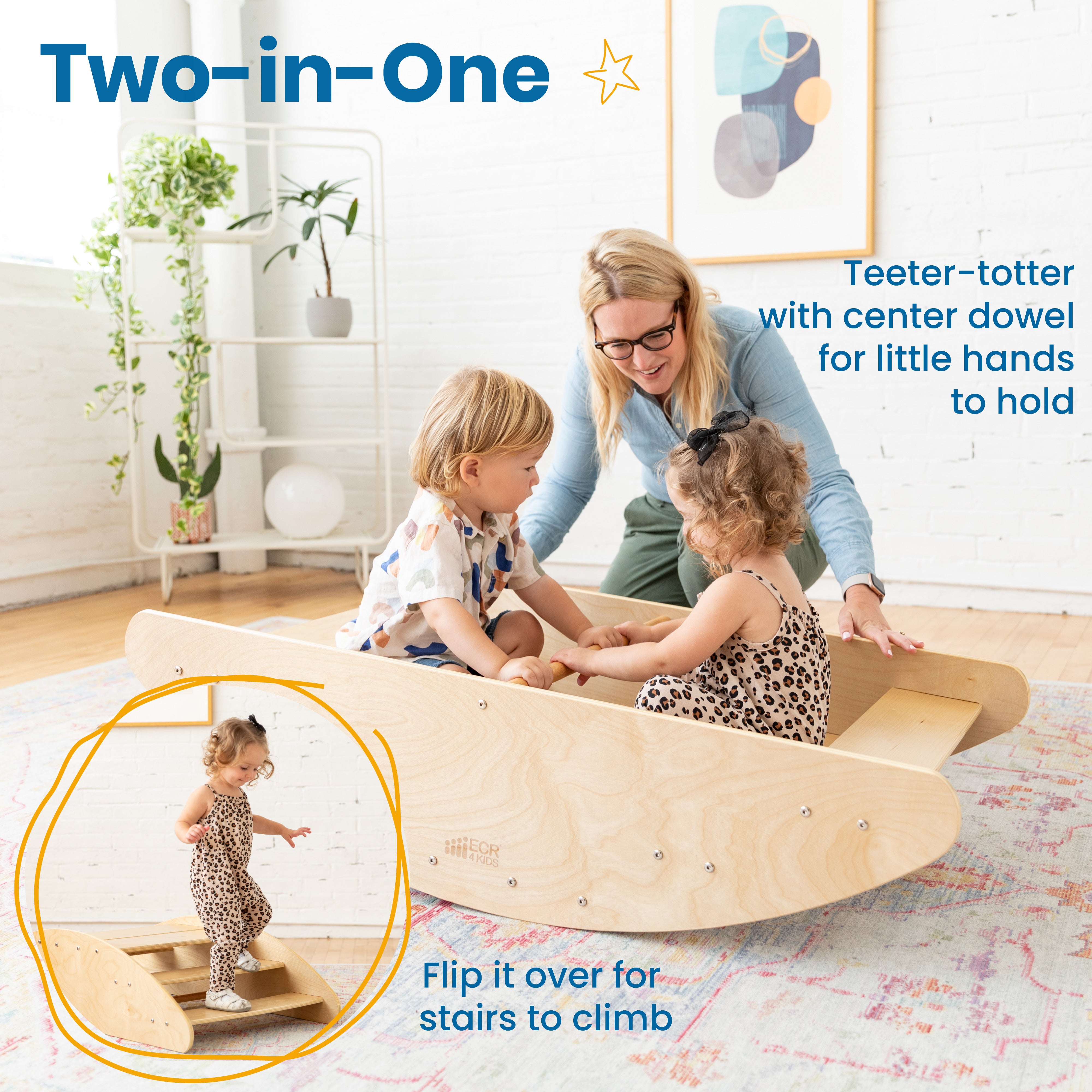 Rocking Boat and Steps