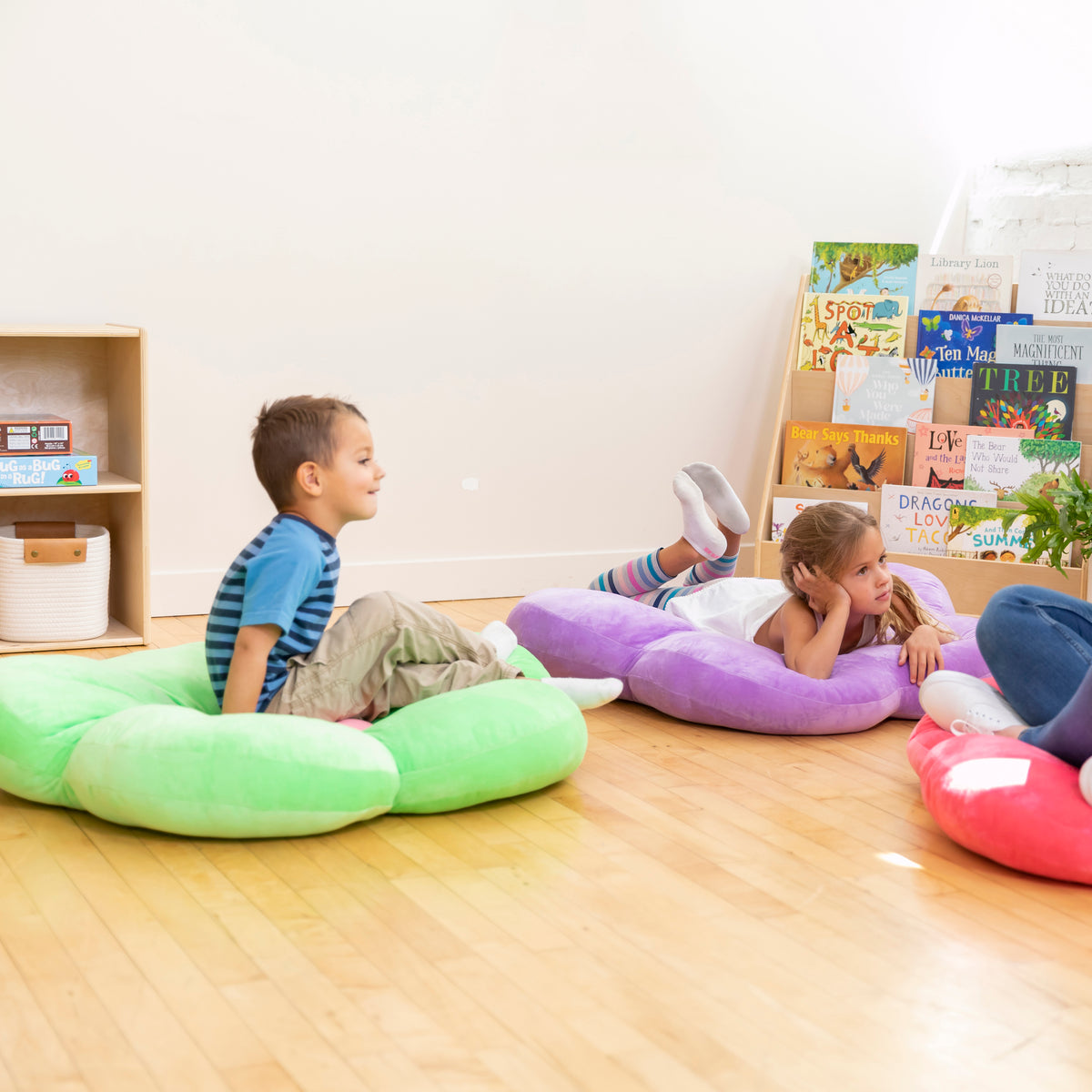 Flower Floor Pillow, 35in