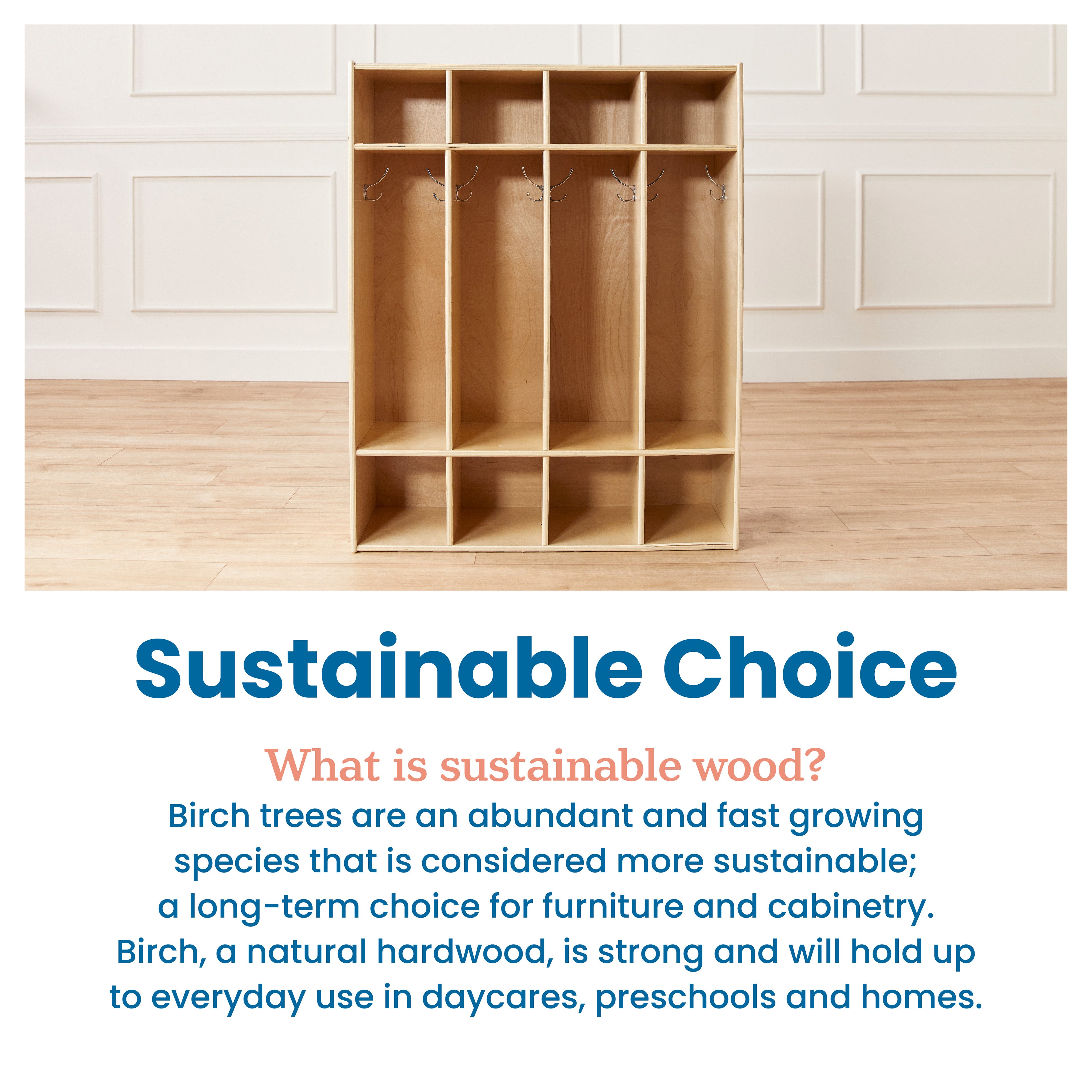 Streamline 4-Section Coat Locker