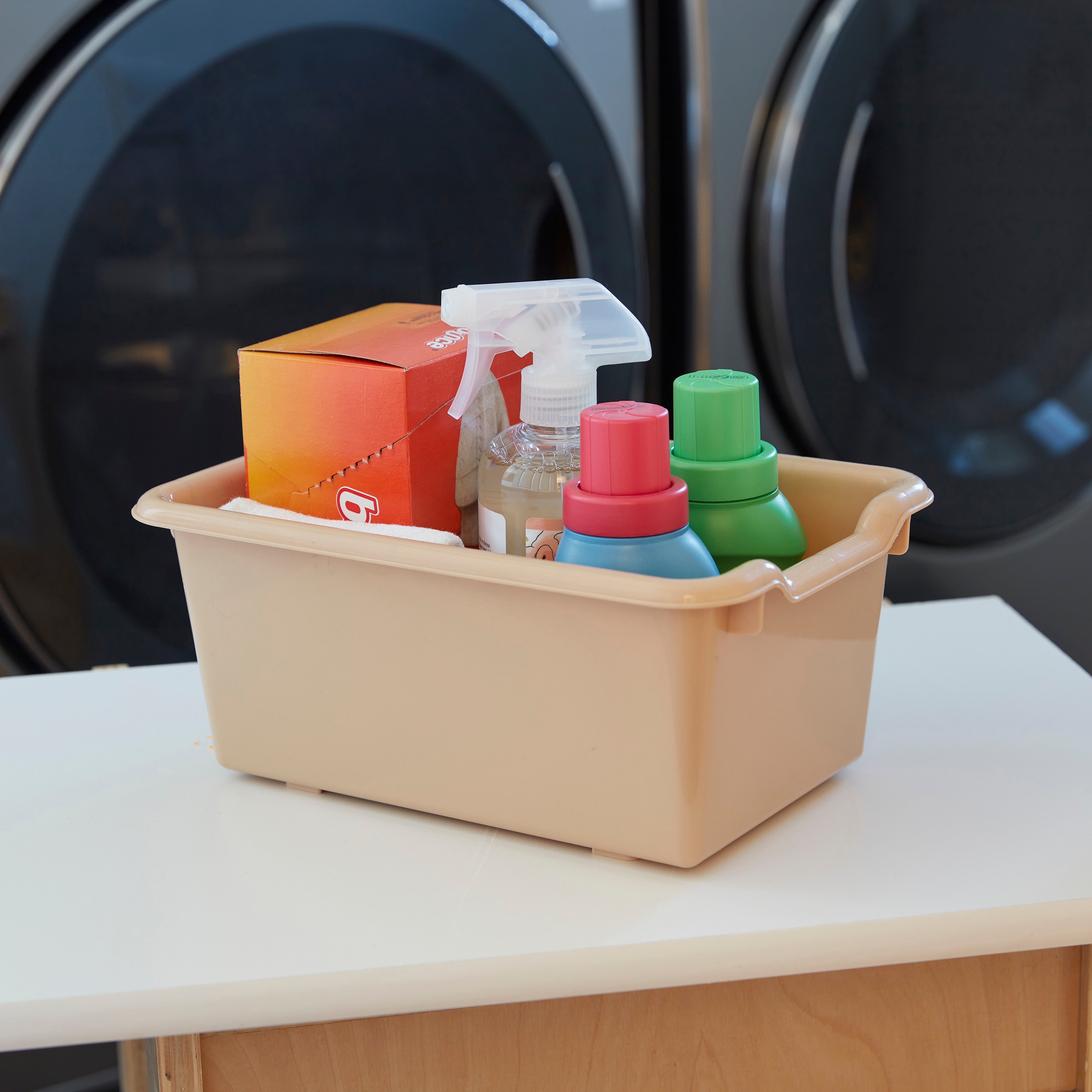 Scoop Front Storage Bins, Multipurpose Organization, 10-Pack