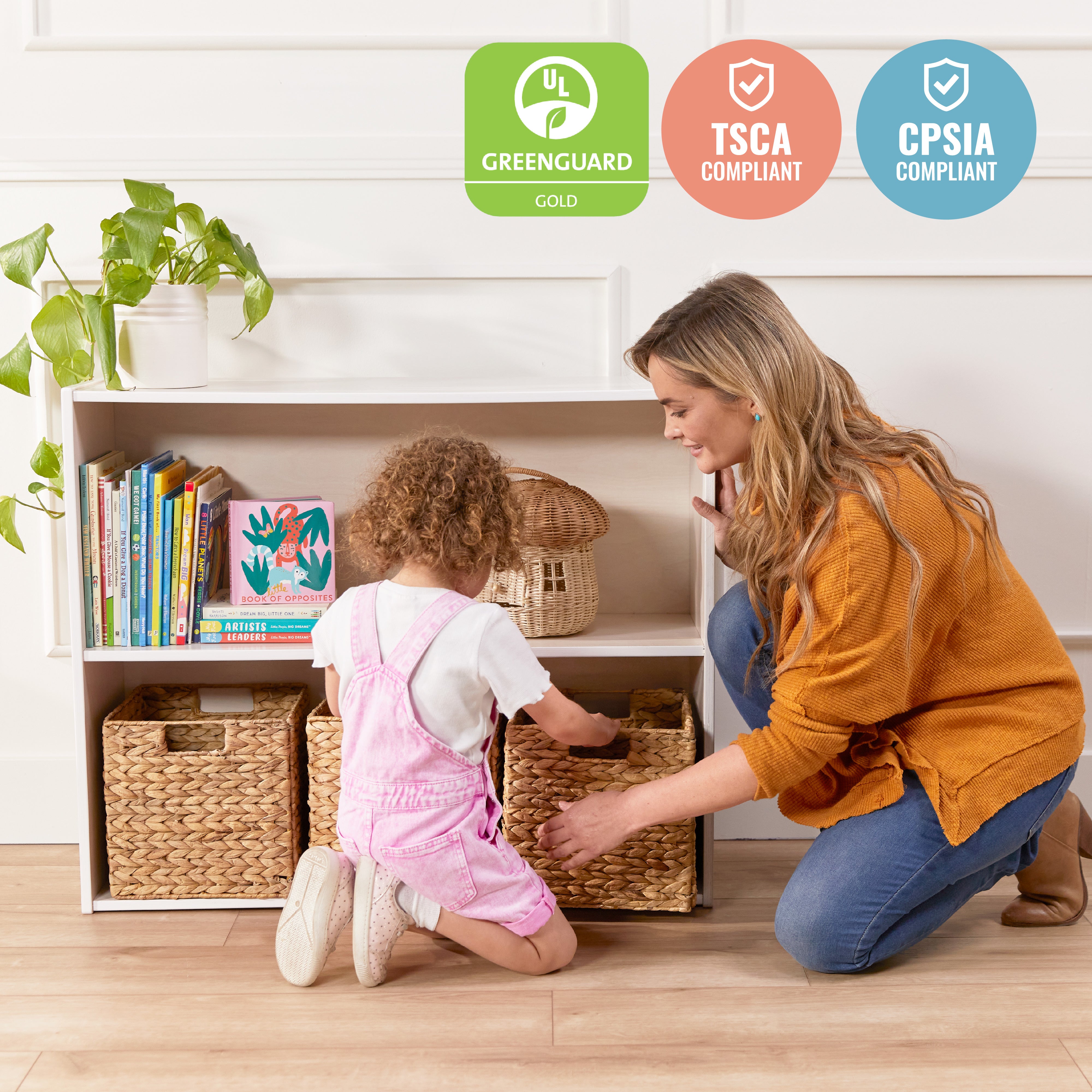 Streamline 2-Shelf Storage Cabinet, 30in