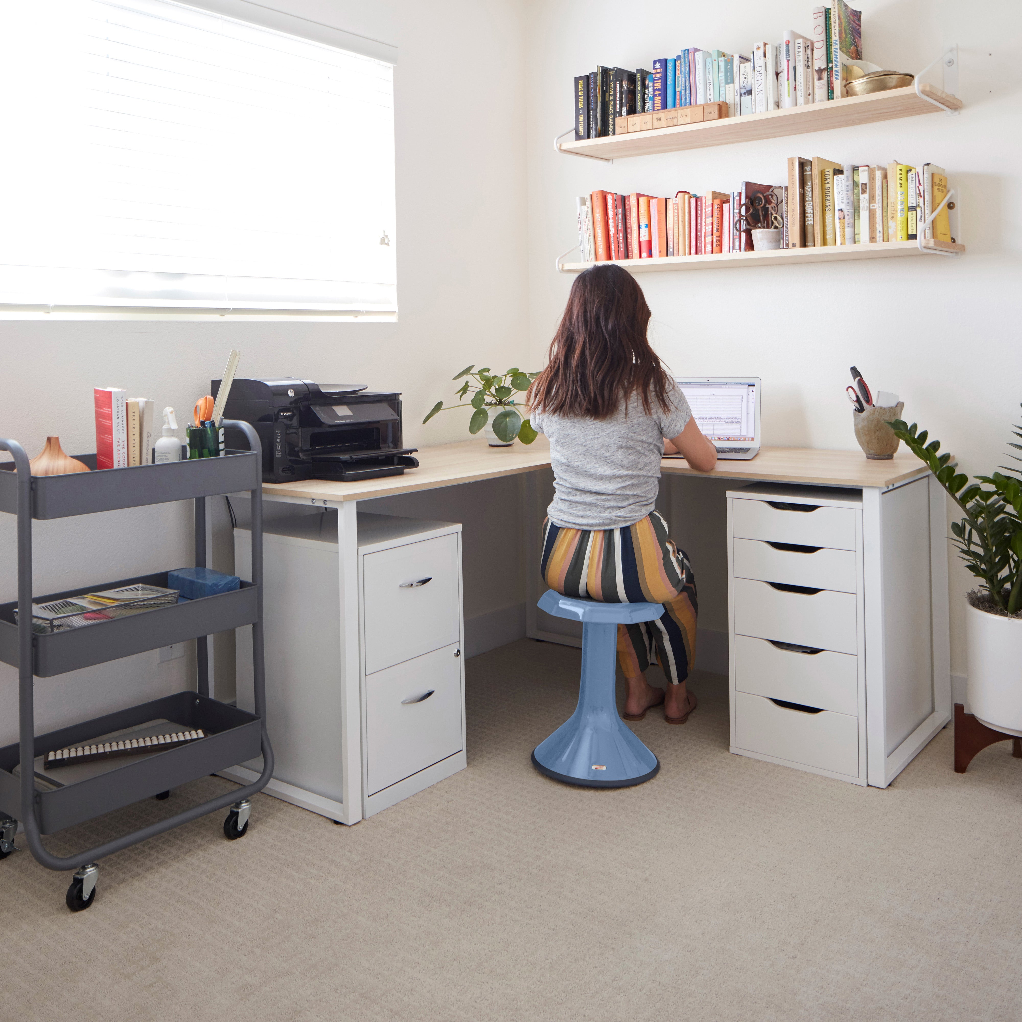 ACE Active Core Engagement Wobble Stool, 18-Inch Seat Height