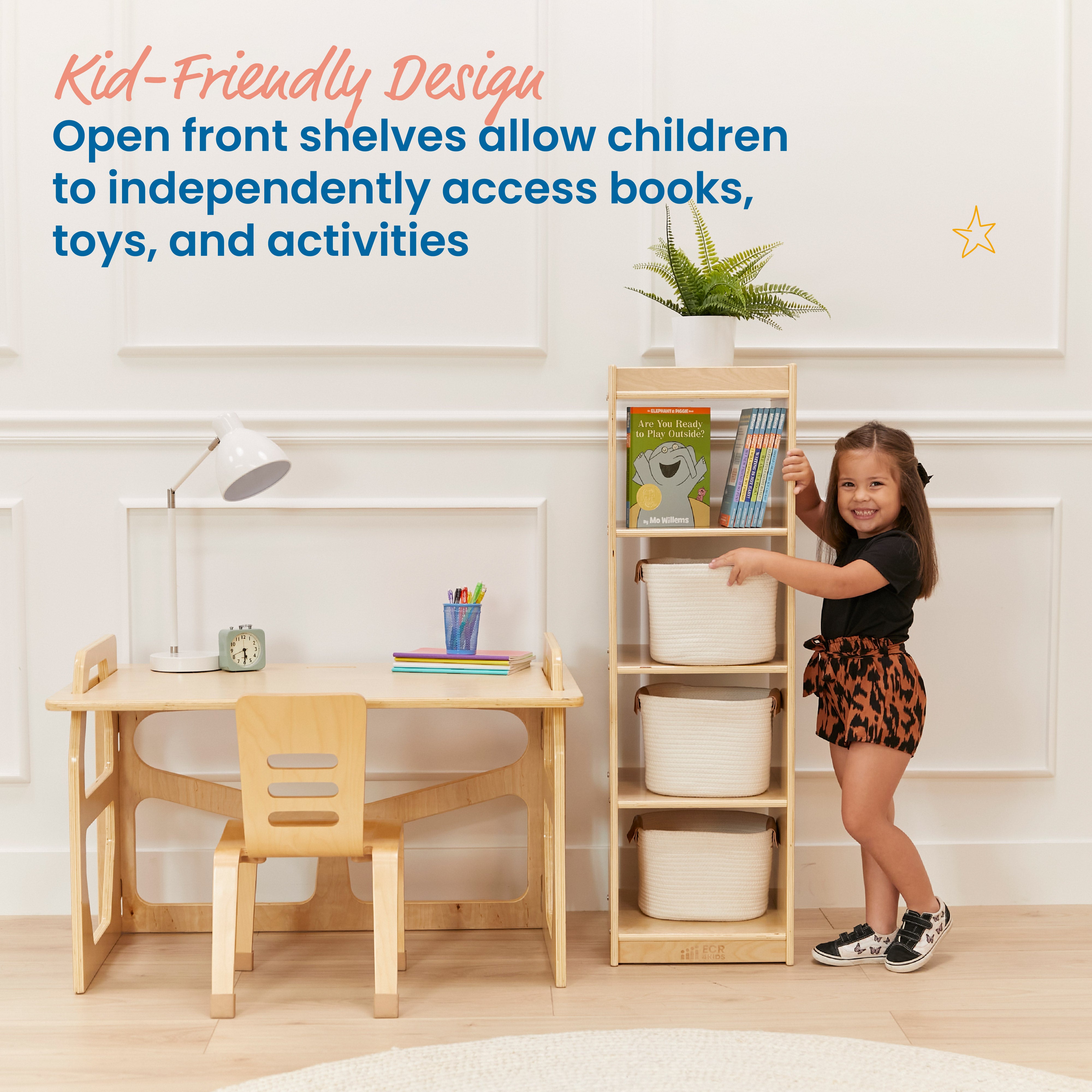 4-Cube Vertical Storage Cabinet