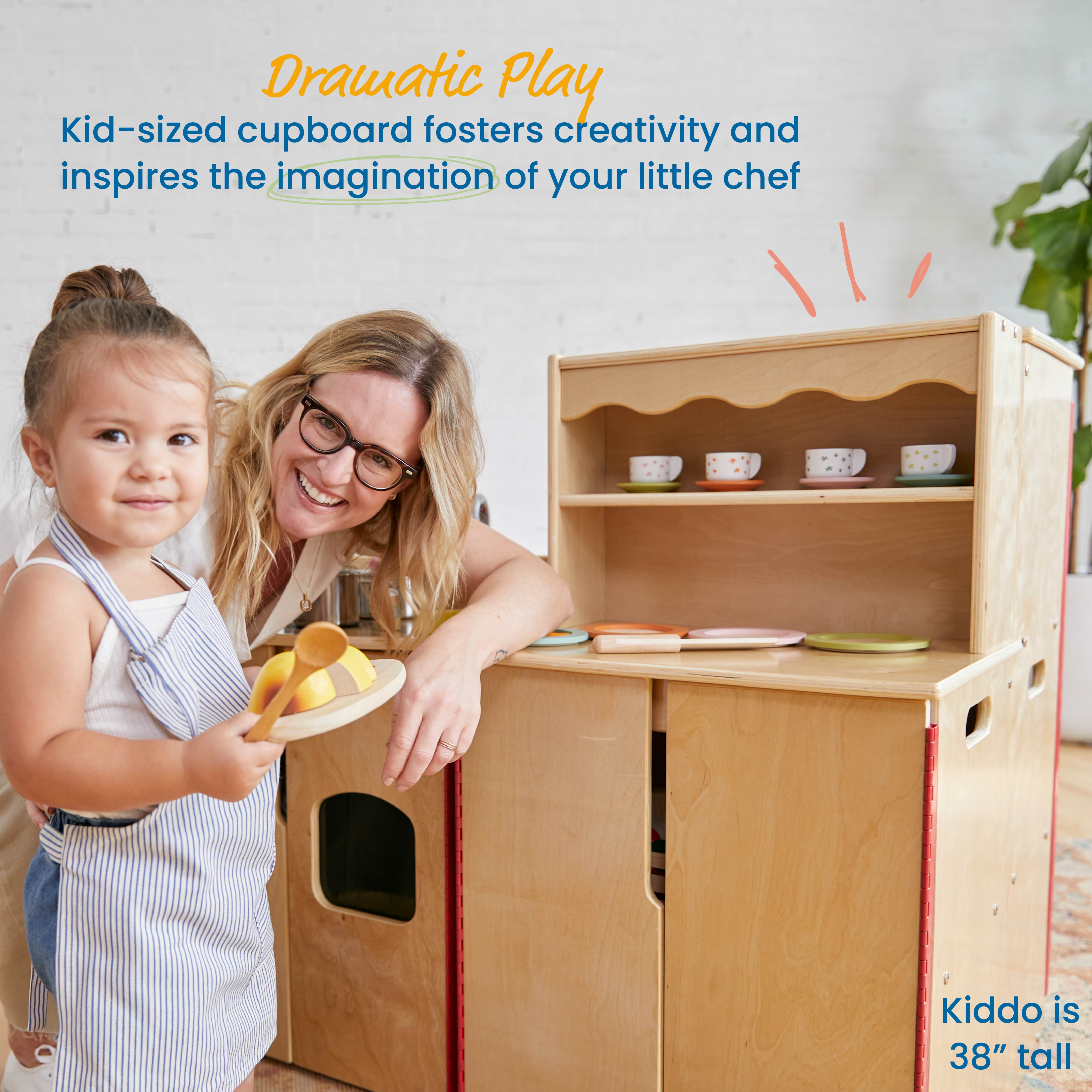 Play Kitchen Storage Cupboard