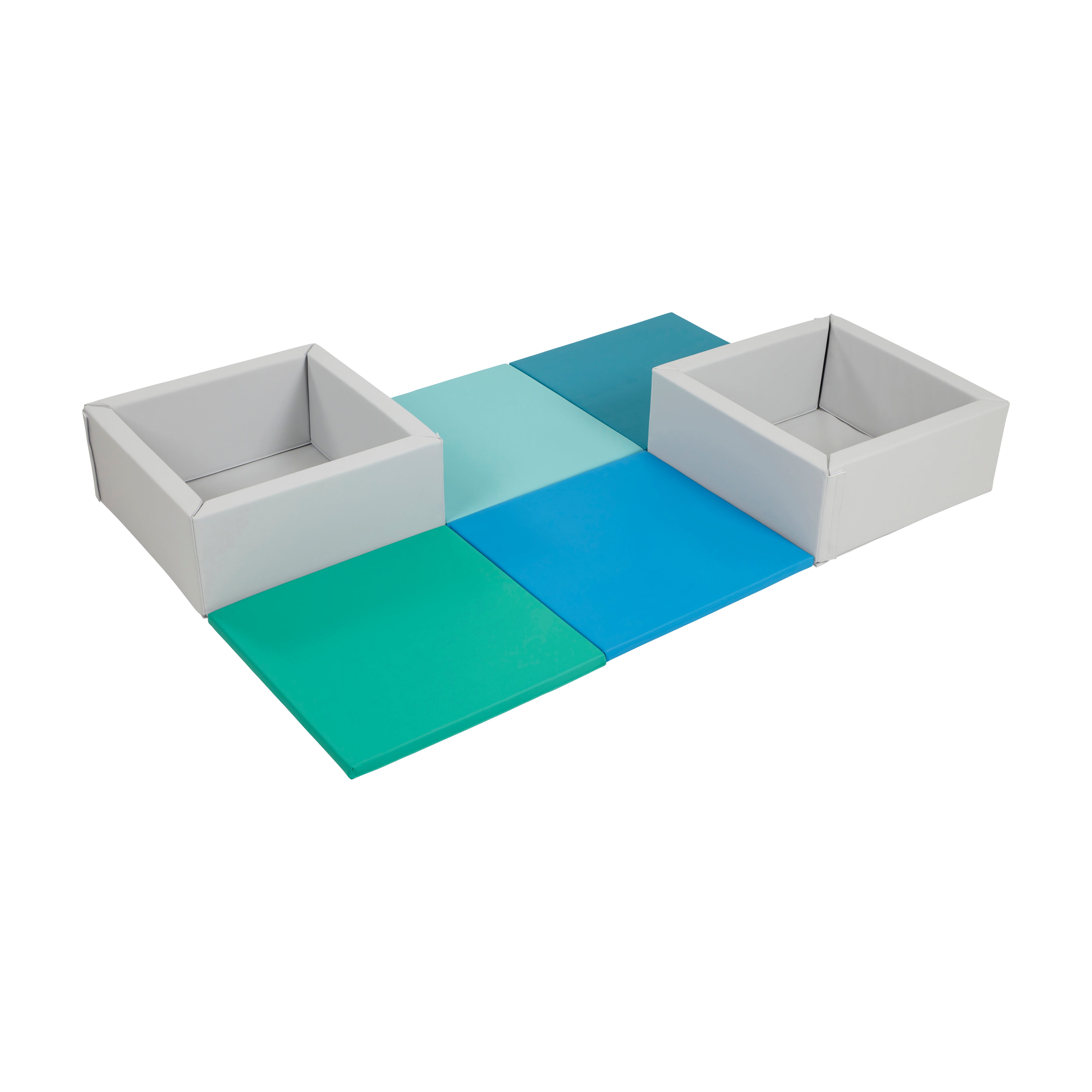 Play Patch Activity Mat and Toy Bins, 6-Piece