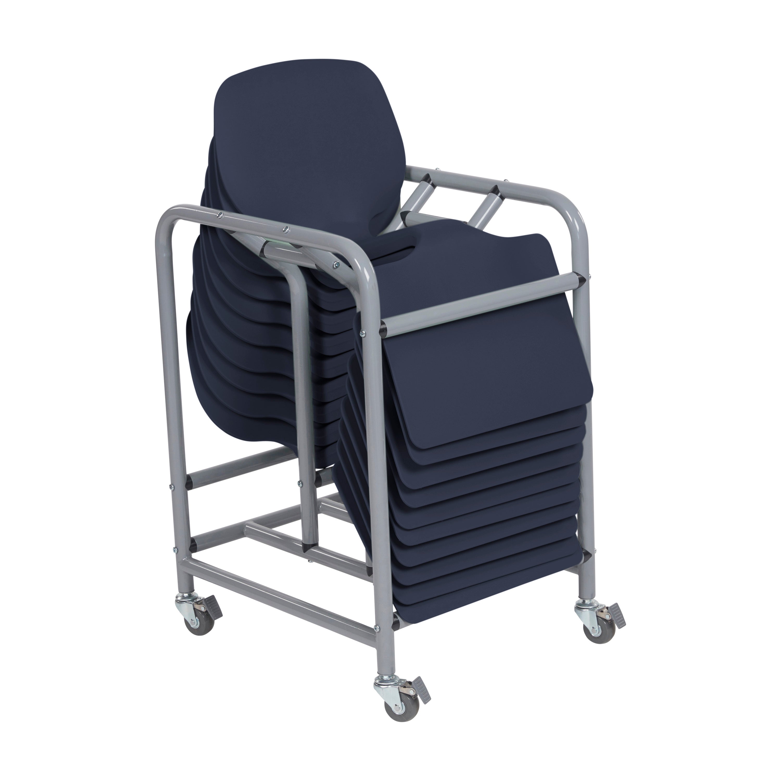 The Surf Portable Desk with Storage Cart, 10-Pack