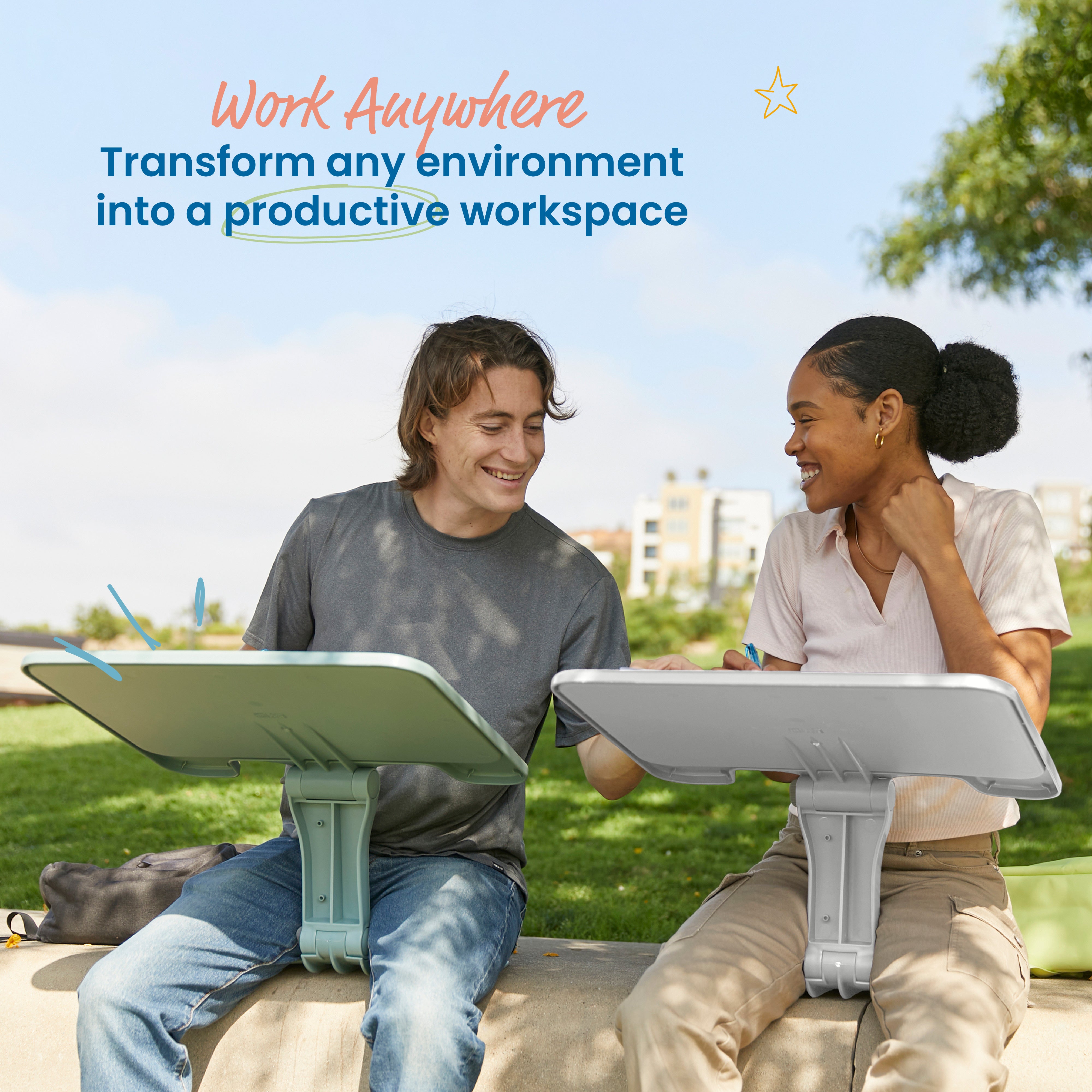 The Surf Folding Portable Lap Desk, Large