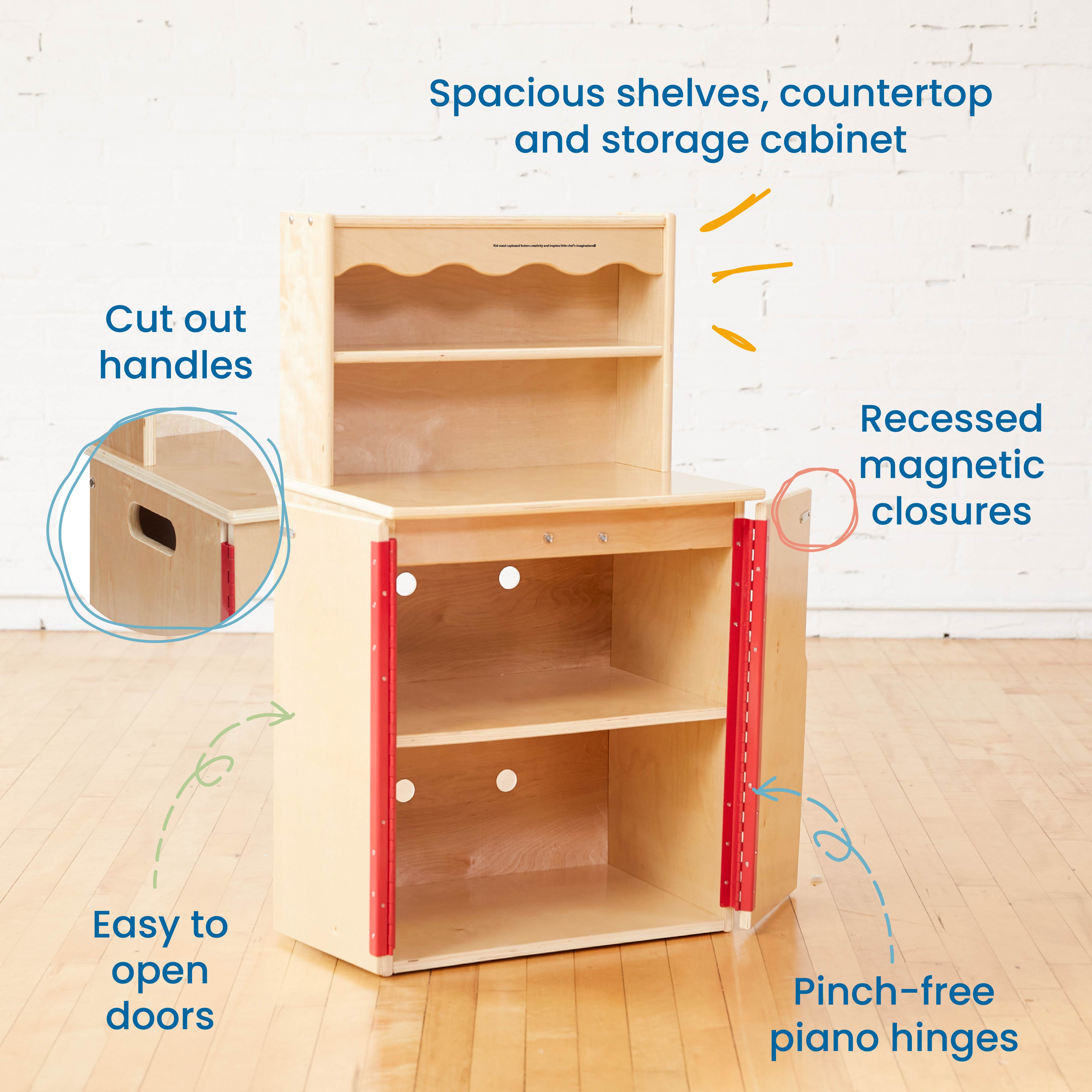 Play Kitchen Storage Cupboard