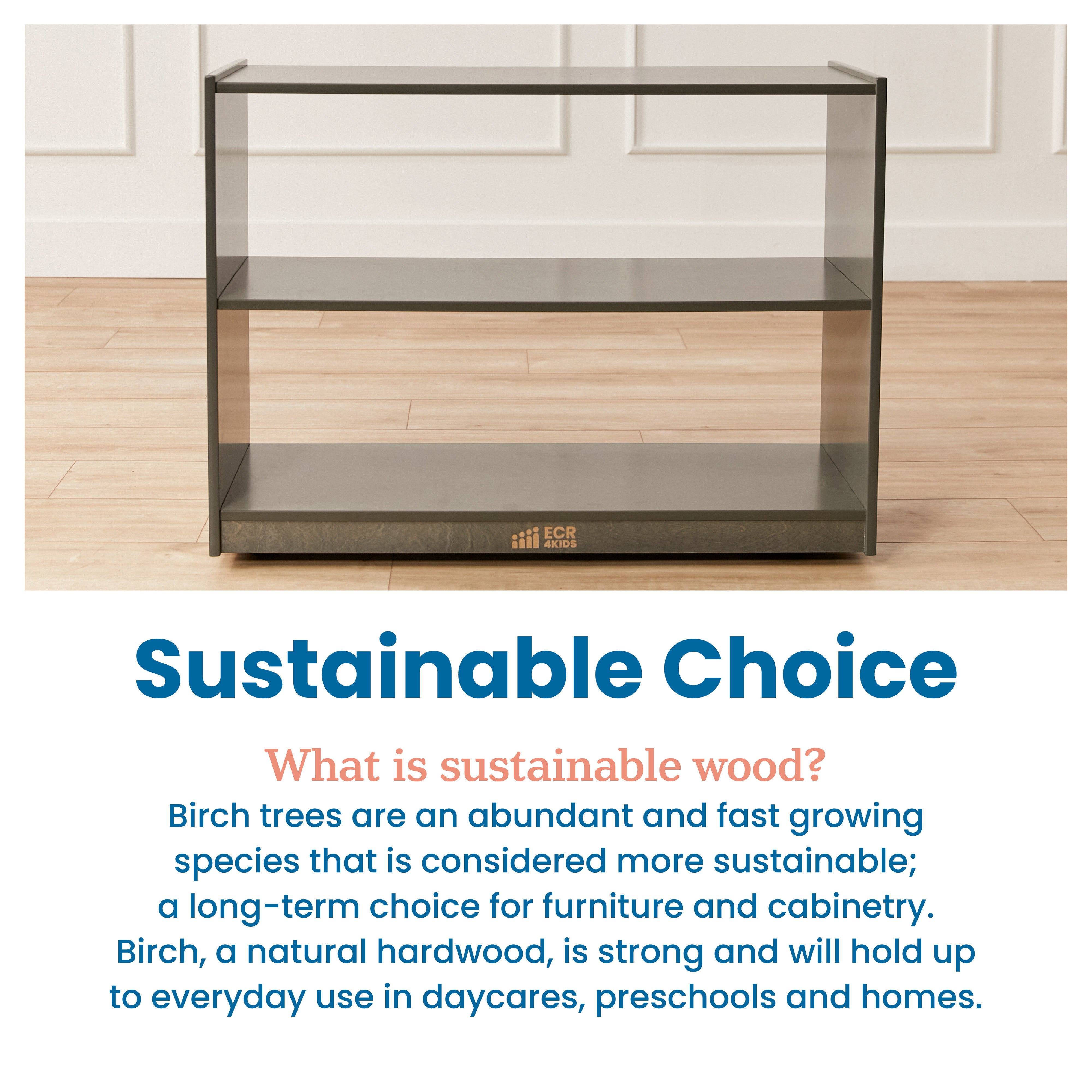 2-Shelf Mobile Island Storage Cabinet