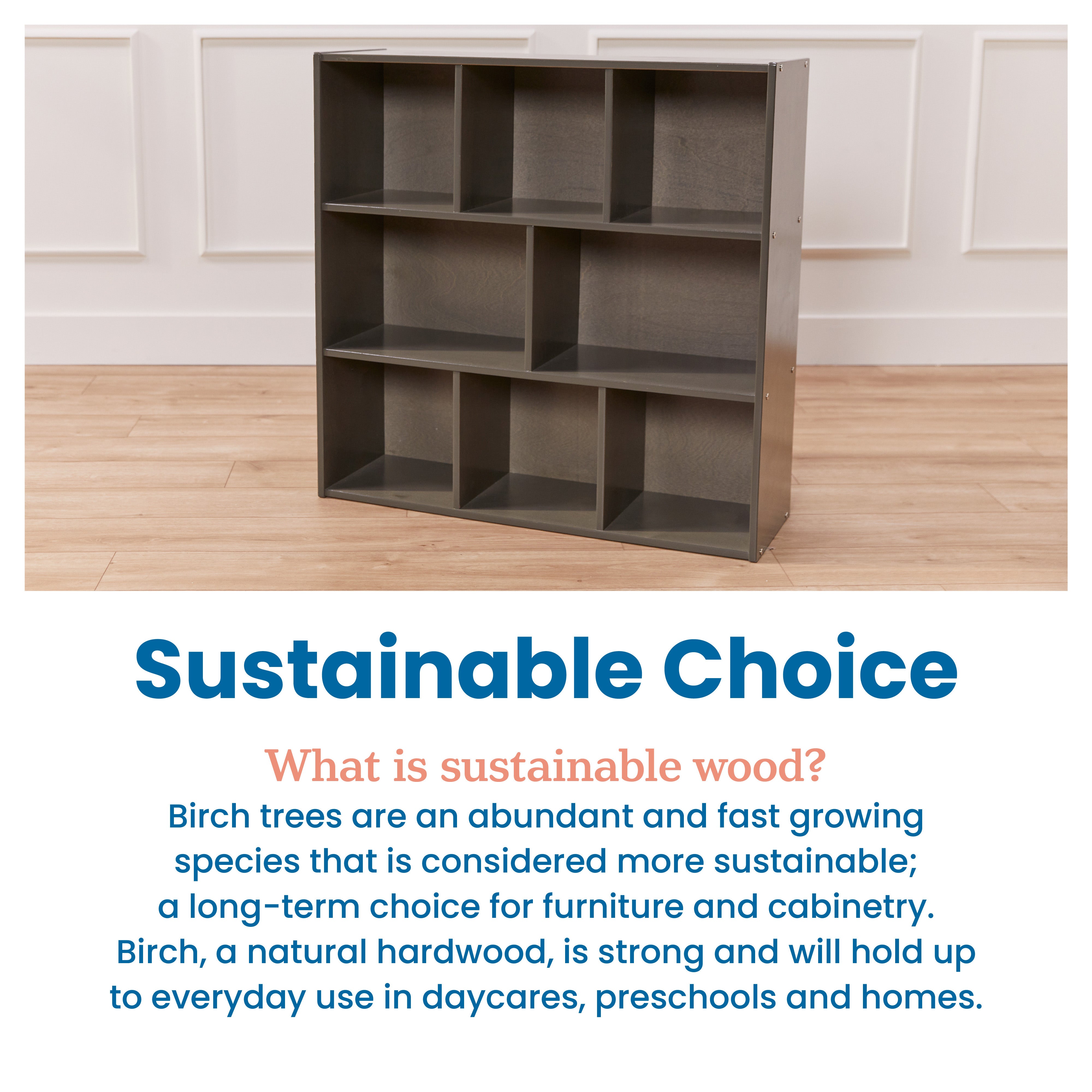 Streamline 8-Compartment Storage Cabinet, 36in