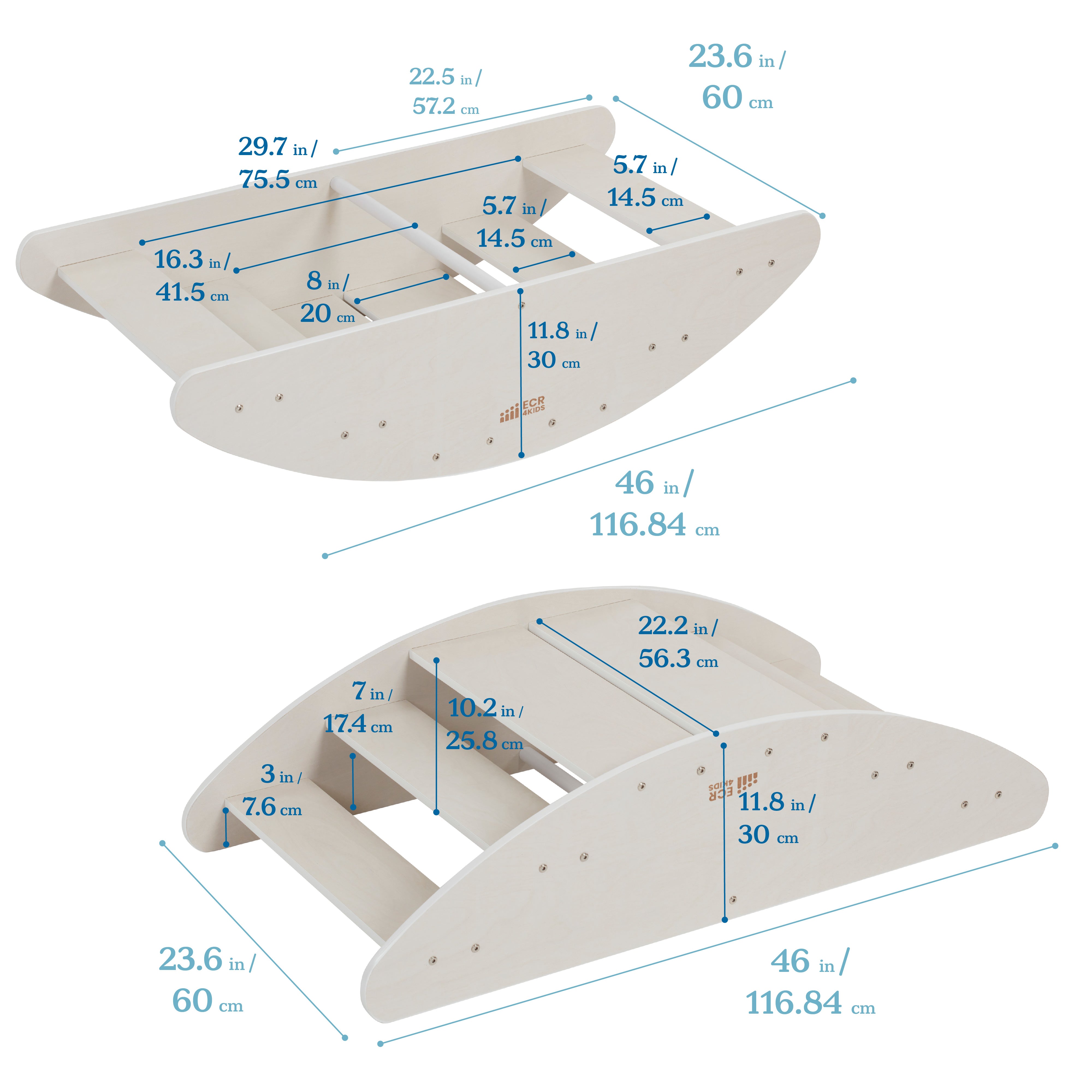 Rocking Boat and Steps
