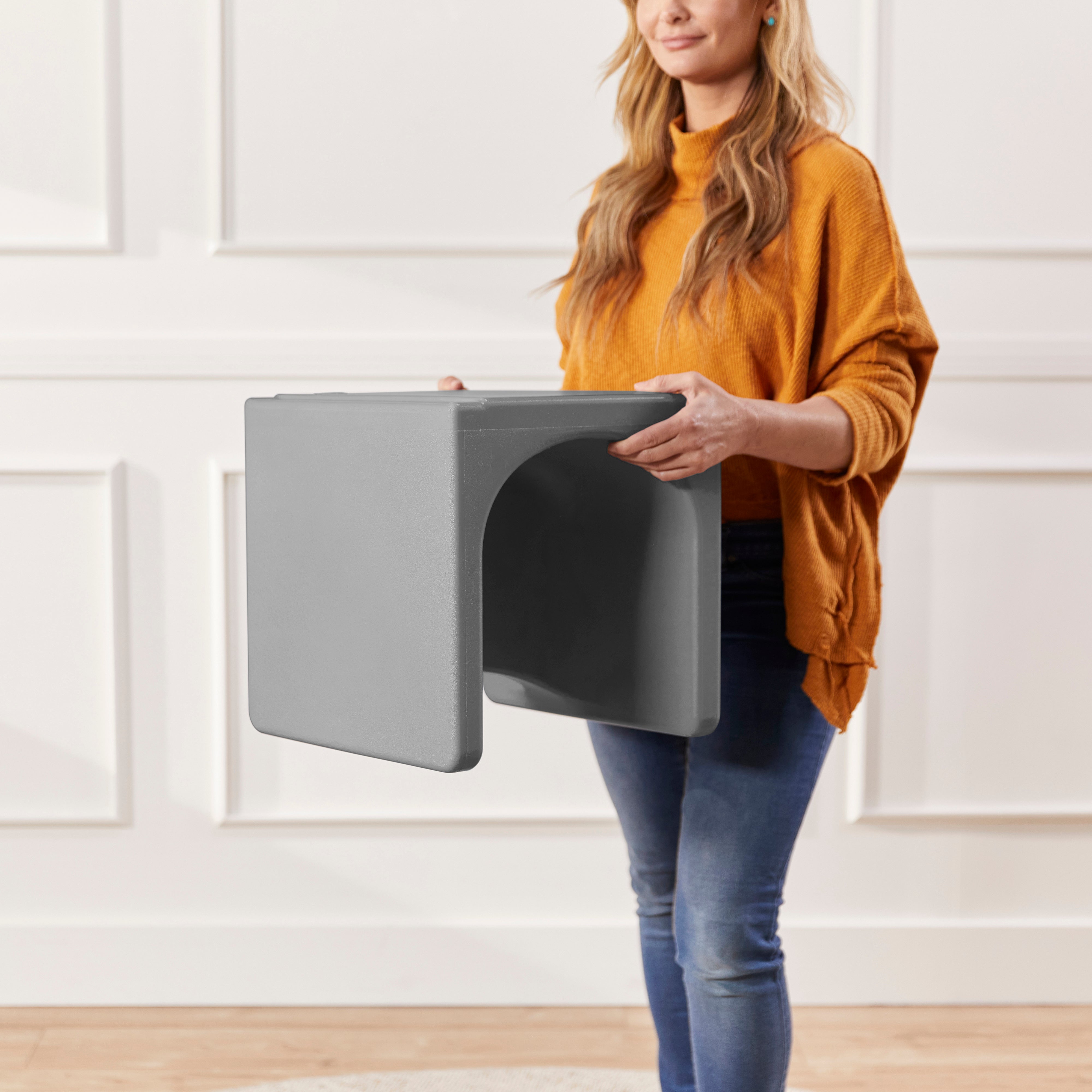 Tri-Me Table and Cube Chair Set, 3-Piece