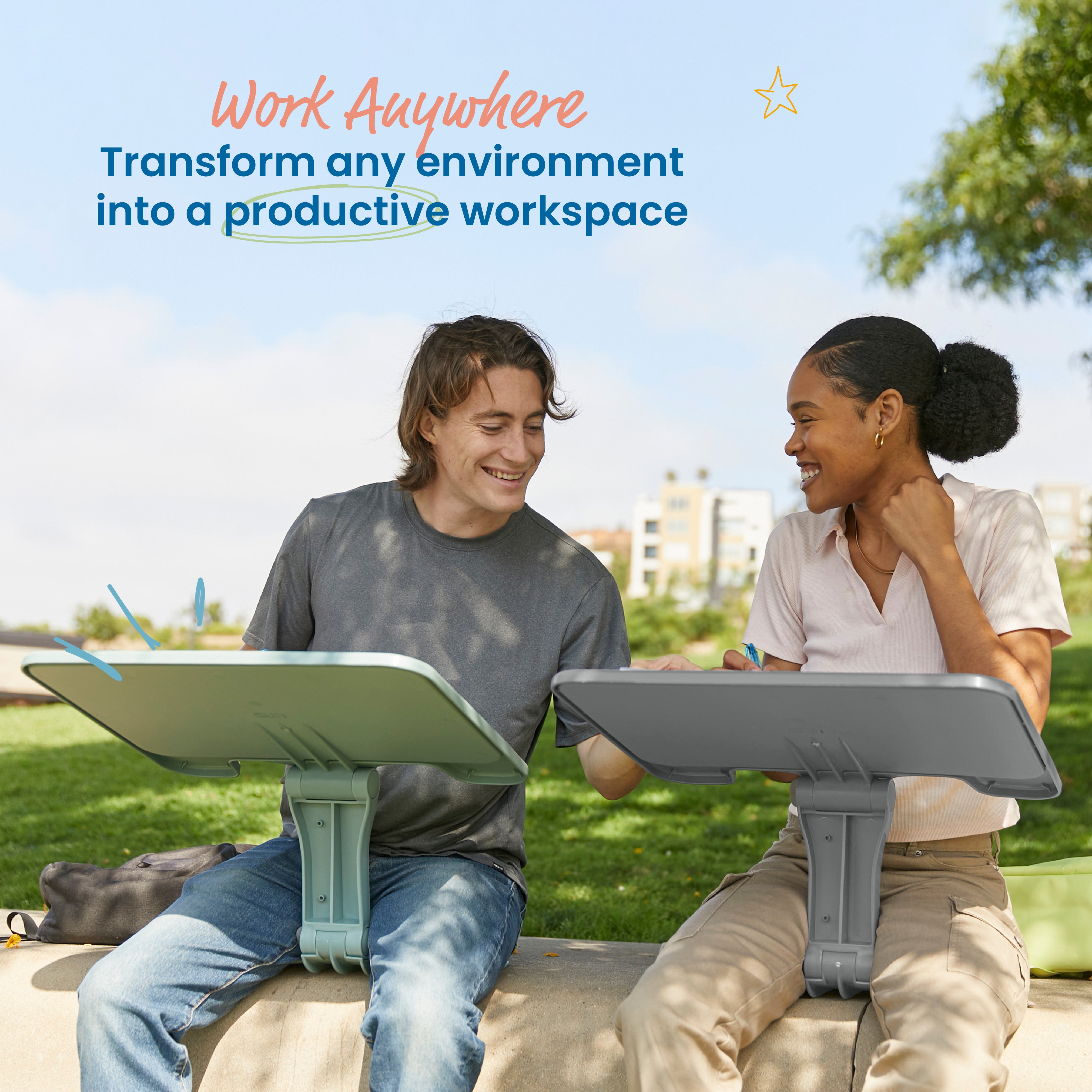 The Surf Folding Portable Lap Desk, Large