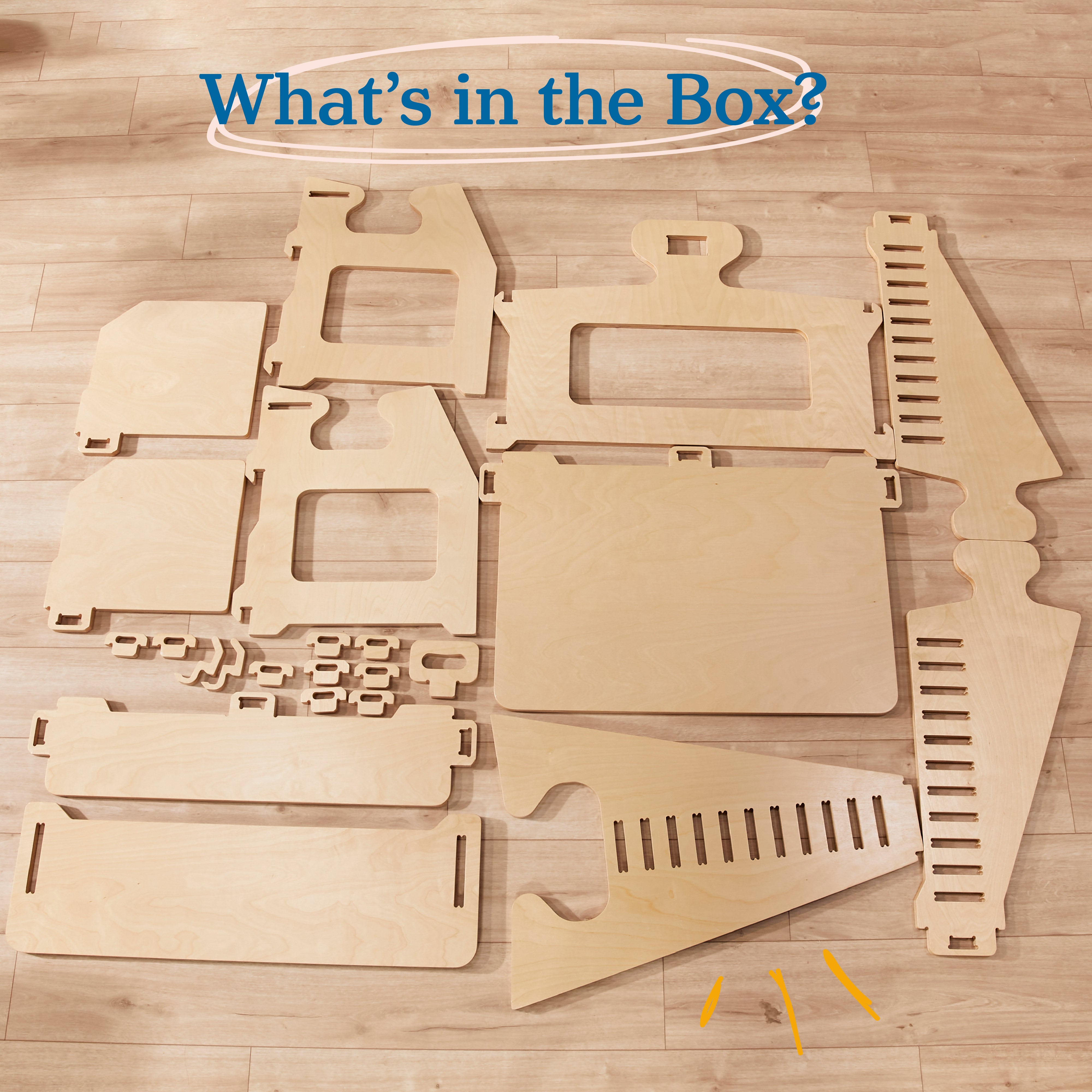 Maker's Puzzle Sit or Stand Desk