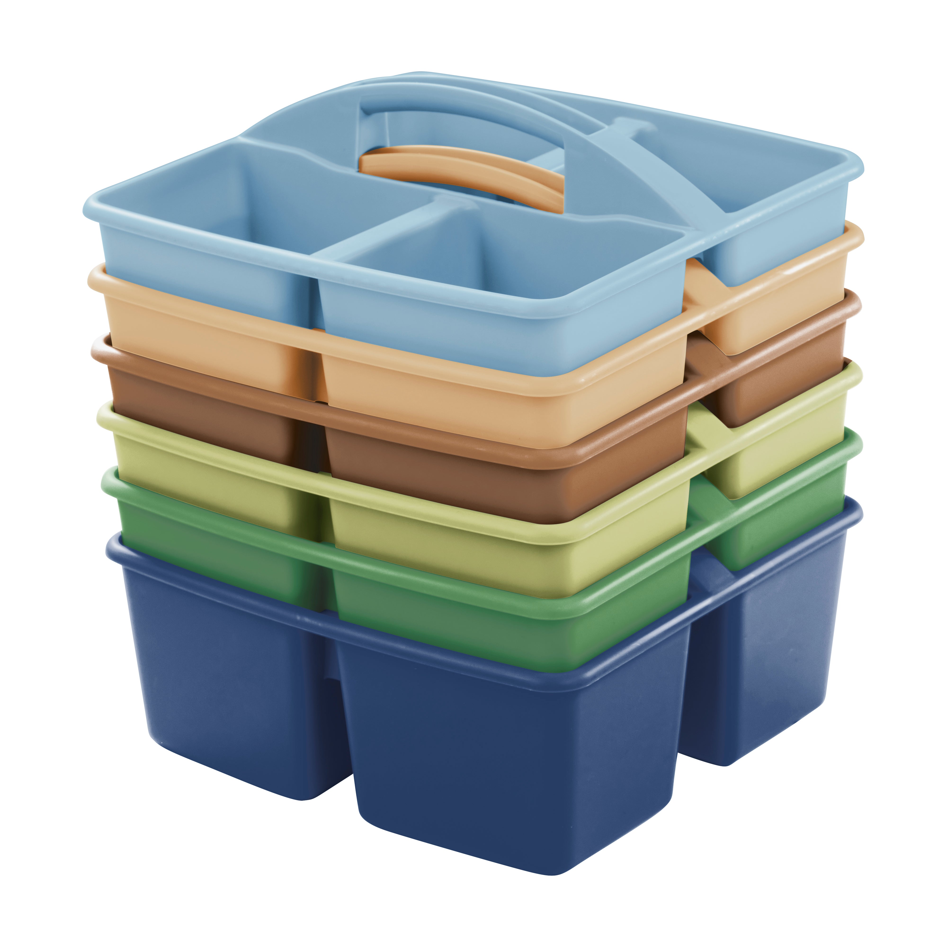 4-Compartment Medium Caddy, 6-Pack