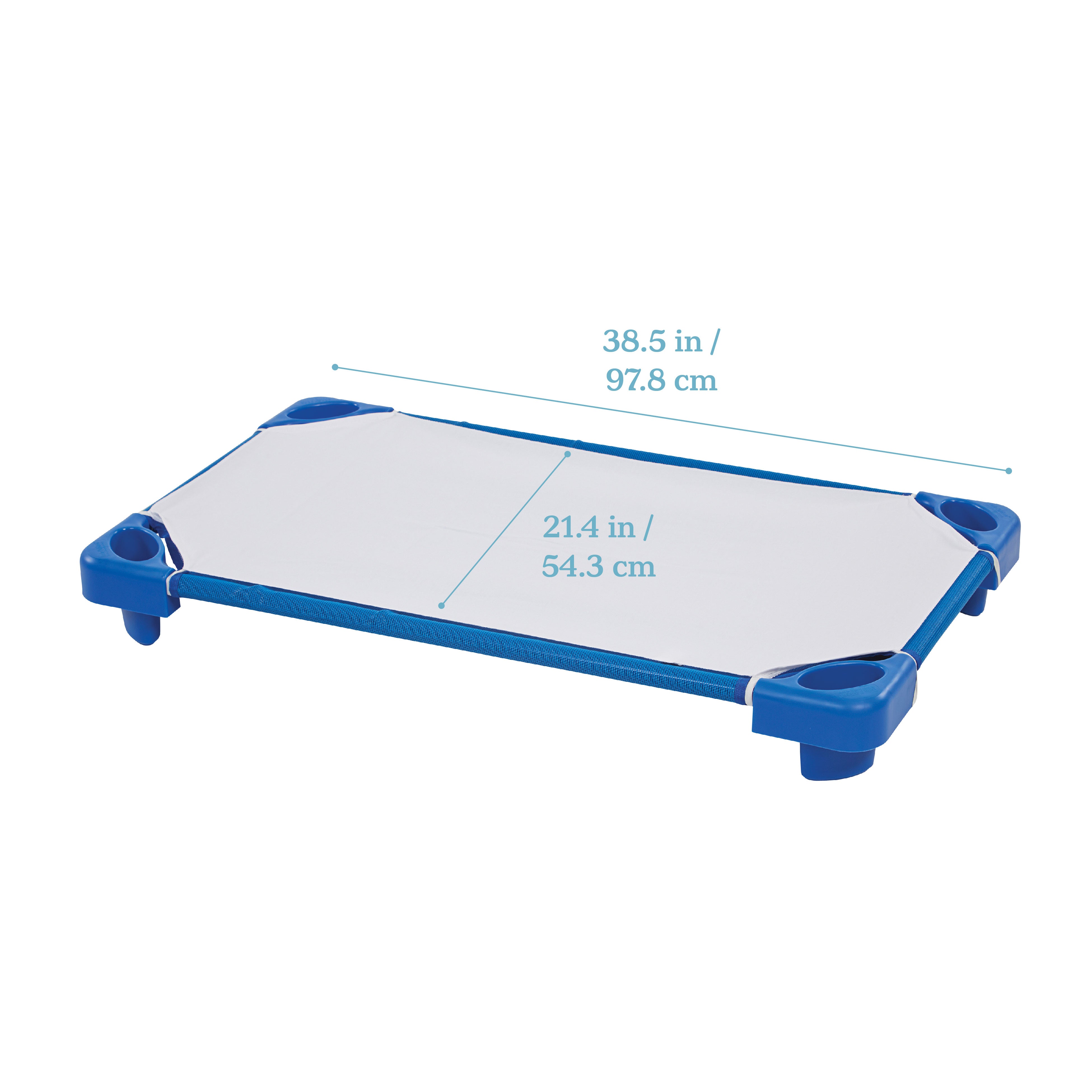 Toddler Cot Sheet with Elastic Straps
