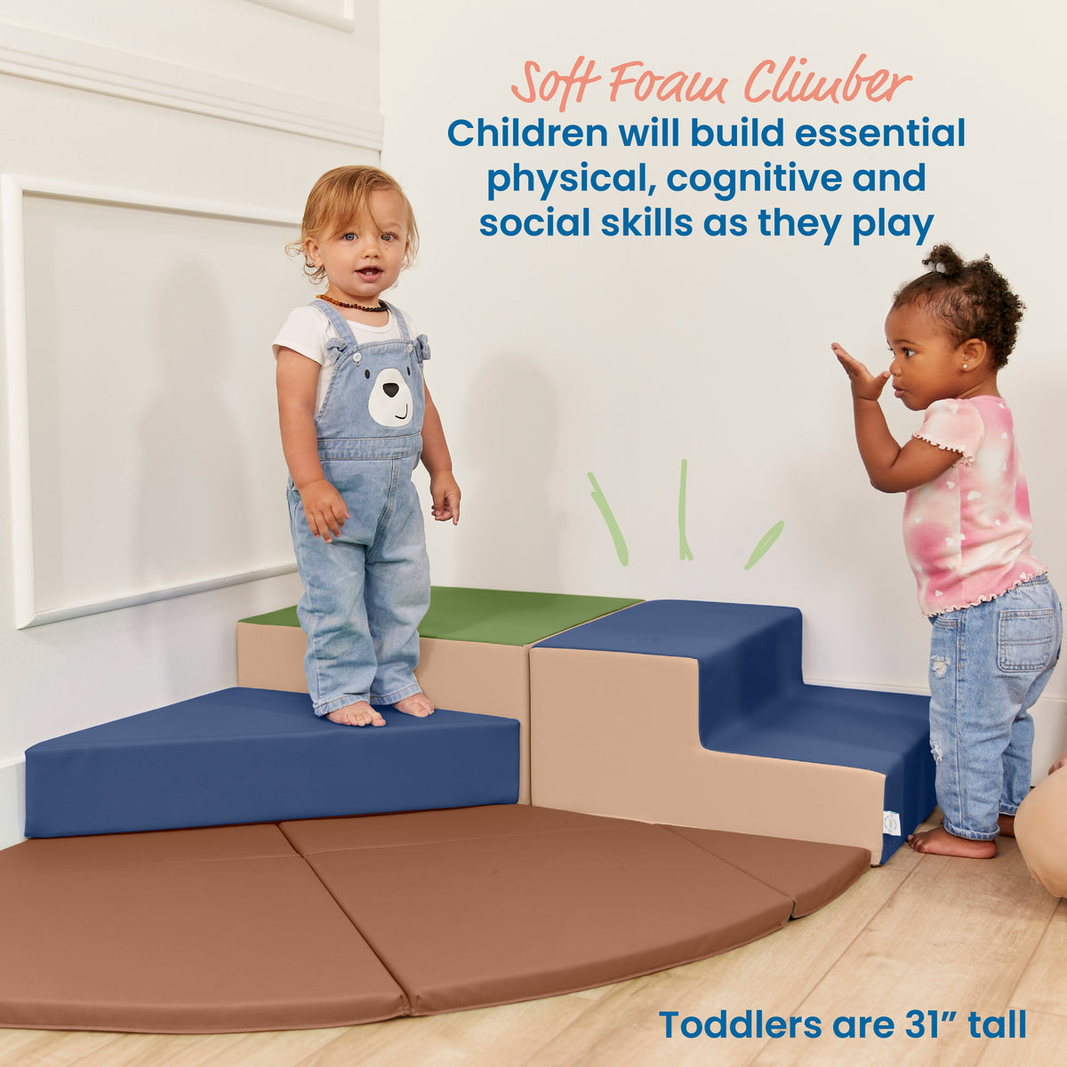 Adventurer's Summit Step Corner Climber, 4-Piece