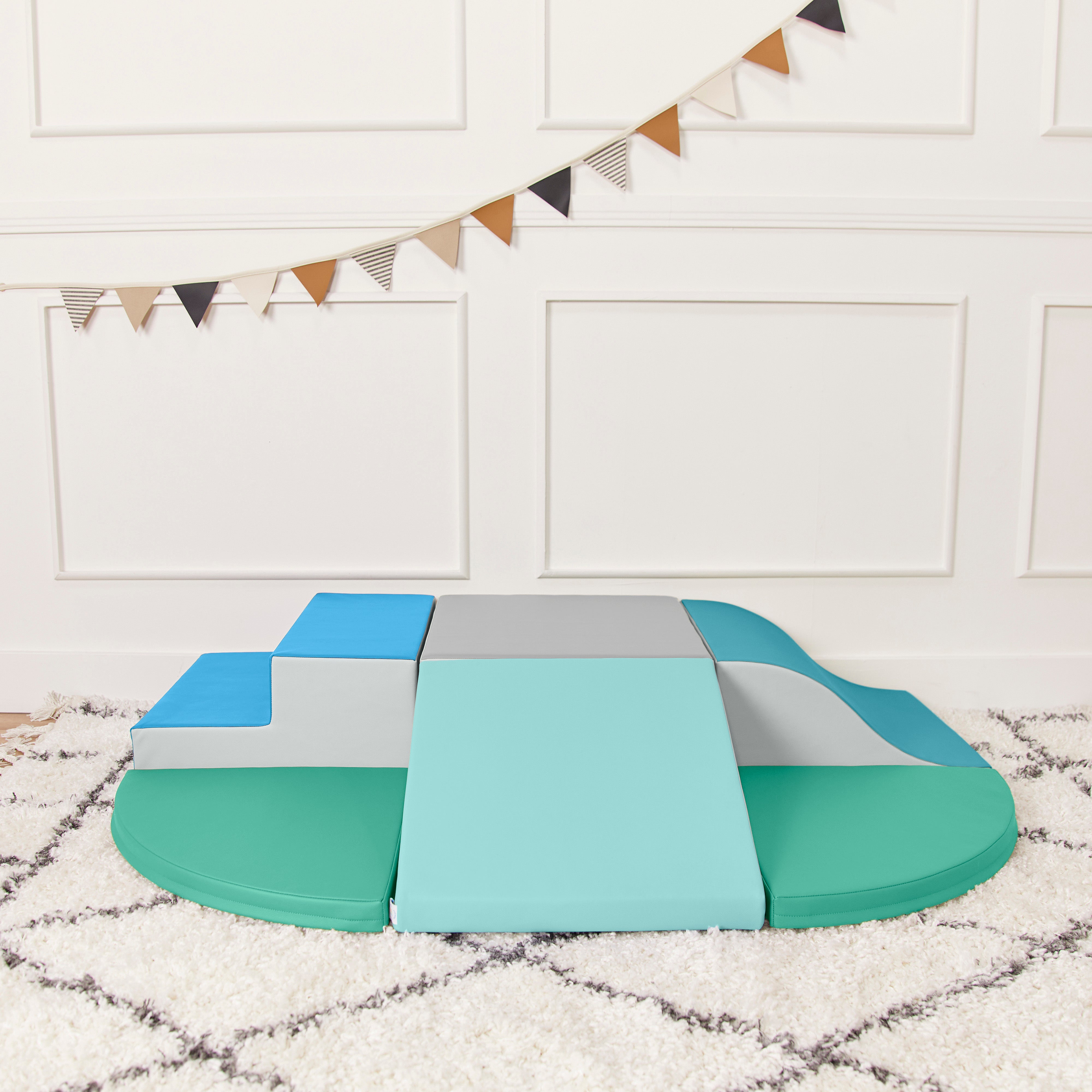 Little Me Wall Climb and Slide, 6-Piece