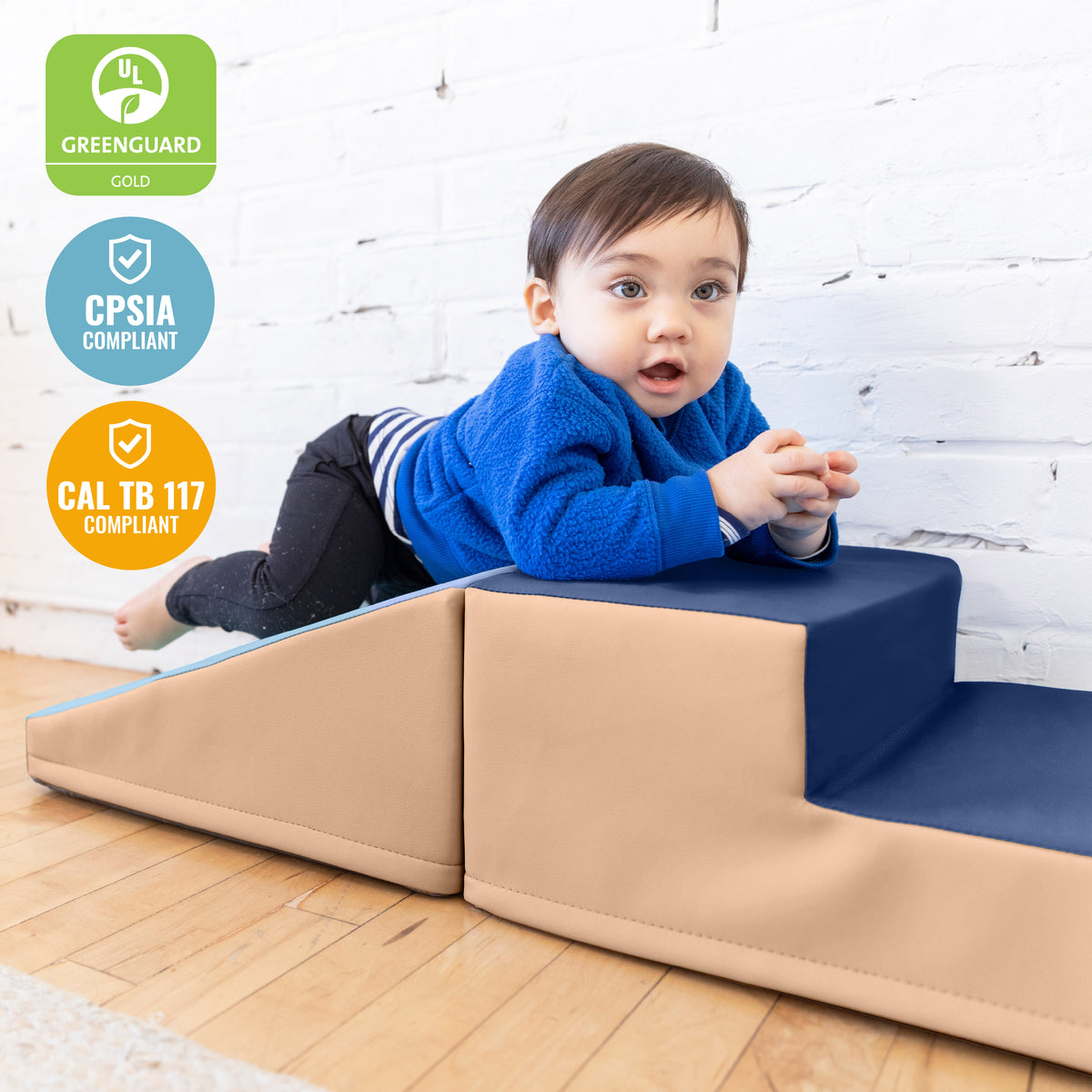 Junior Little Me Step and Slide Wall Climber, 2-Piece