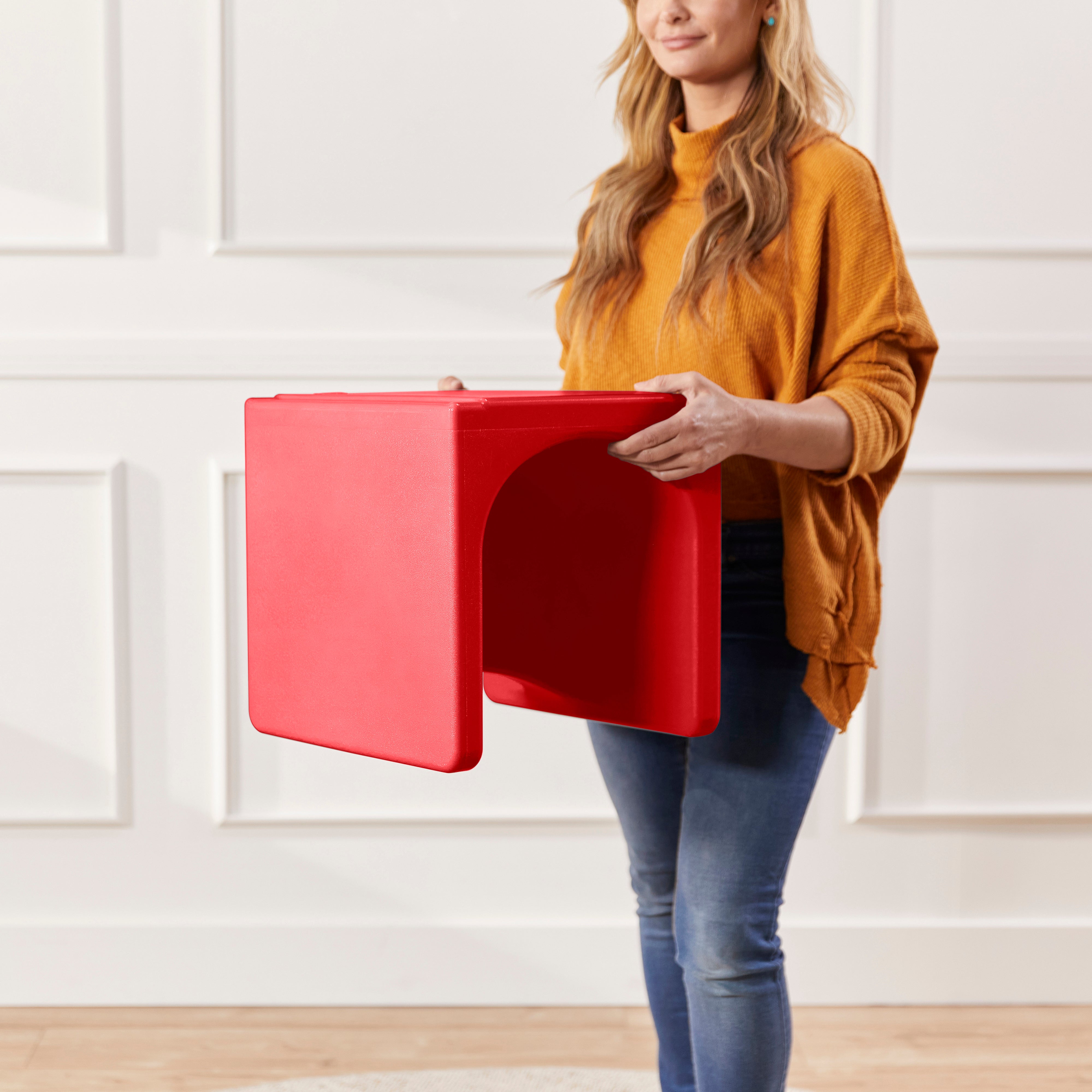 Tri-Me Table and Cube Chair Set, 3-Piece