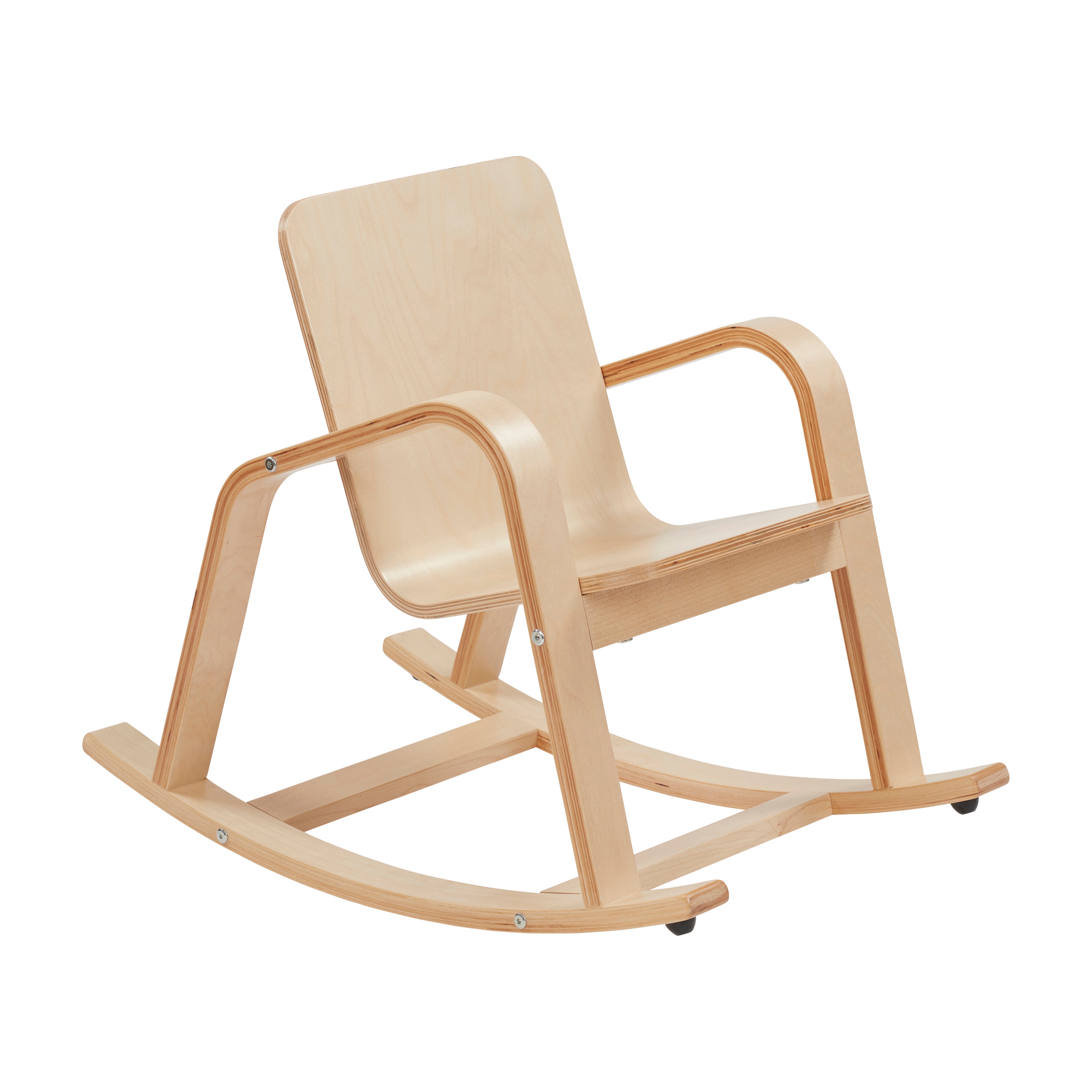 Bentwood Rocking Chair with Armrests