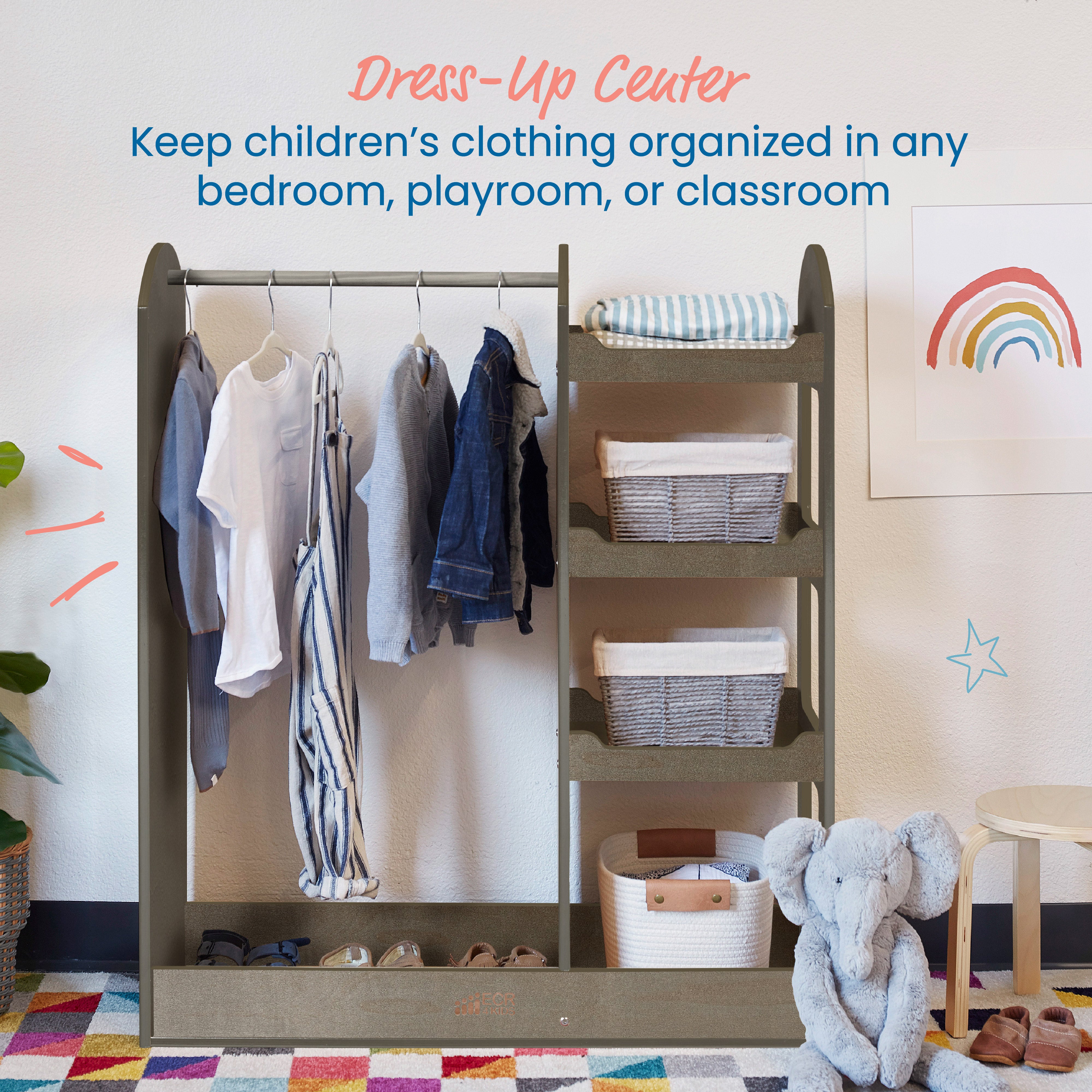 Dress-Up Center with Mirror