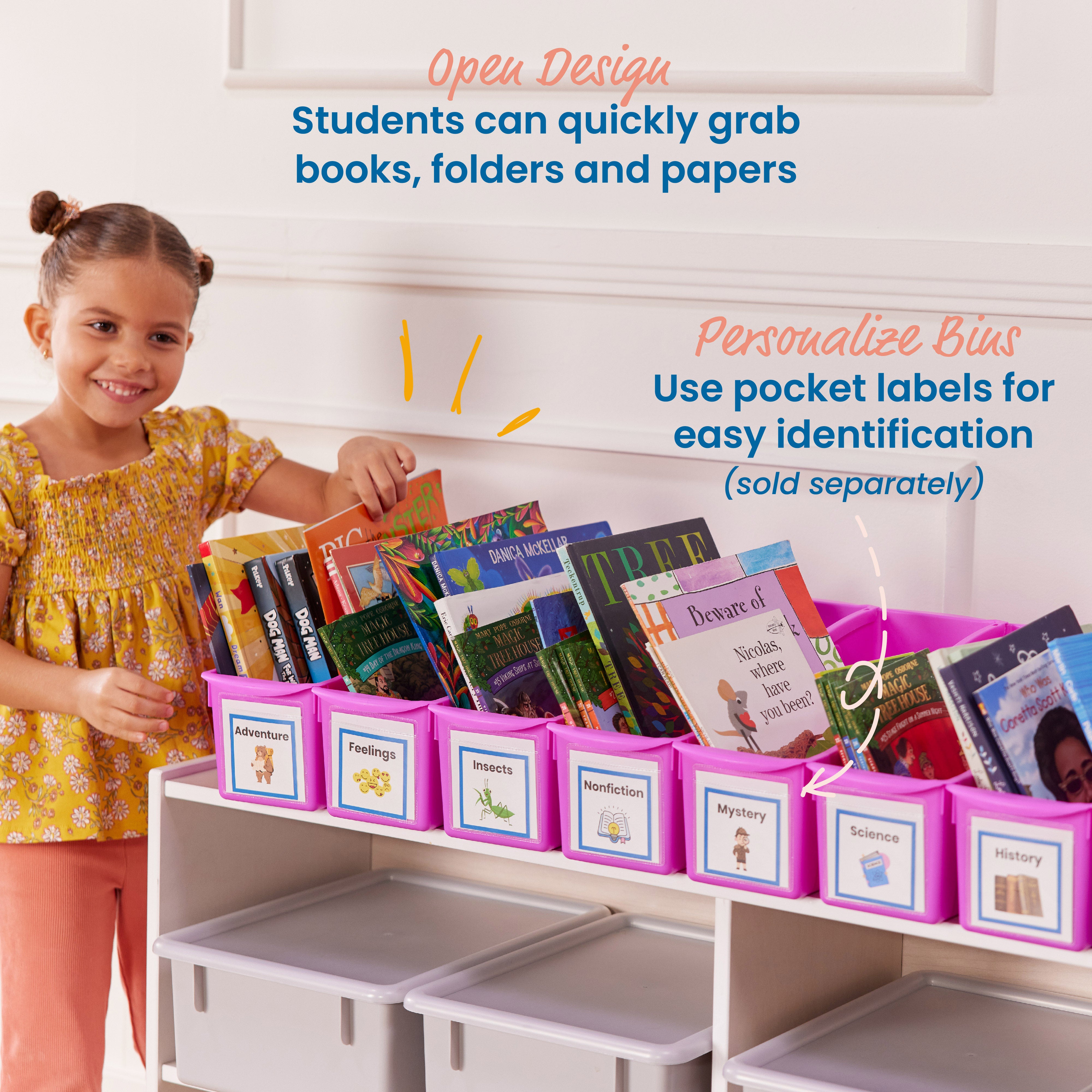 Linking Book Bin, 10-Piece