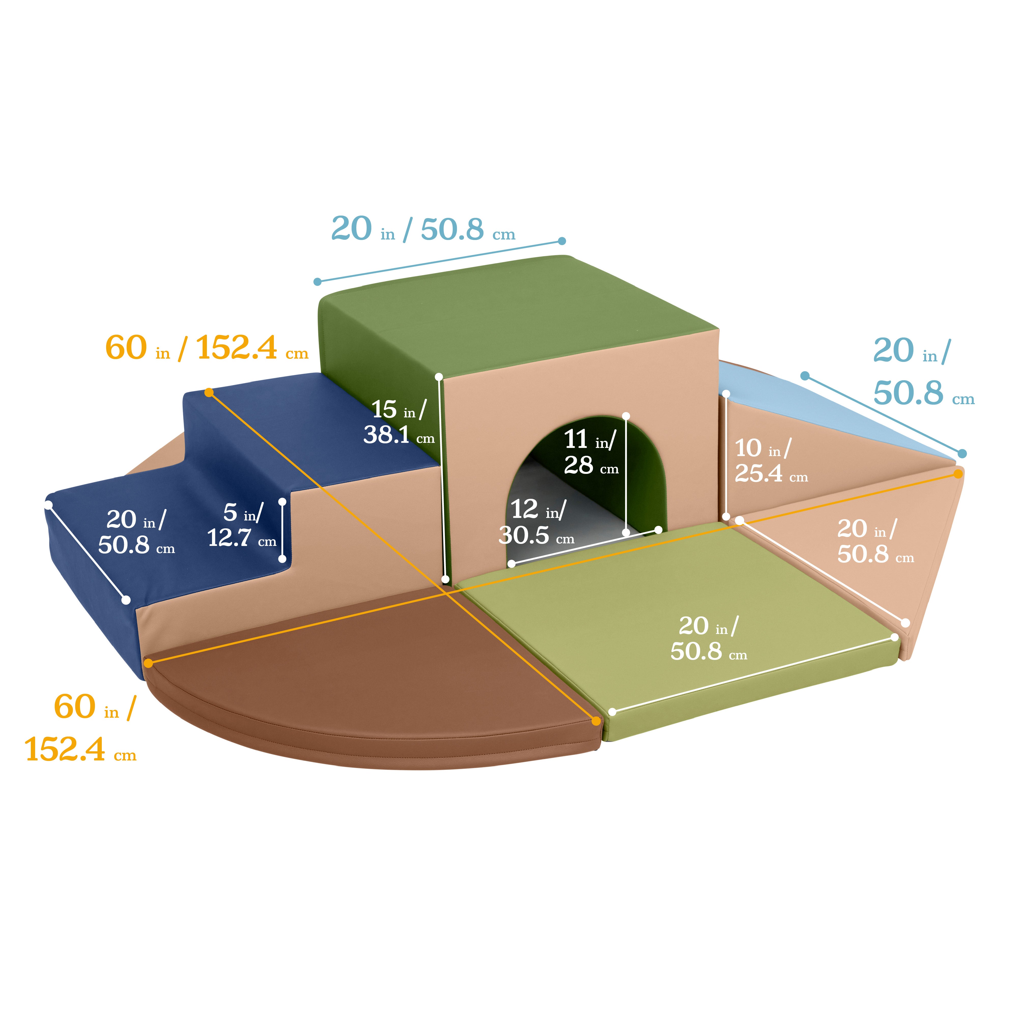 Lincoln Tunnel Climber, 9-Piece