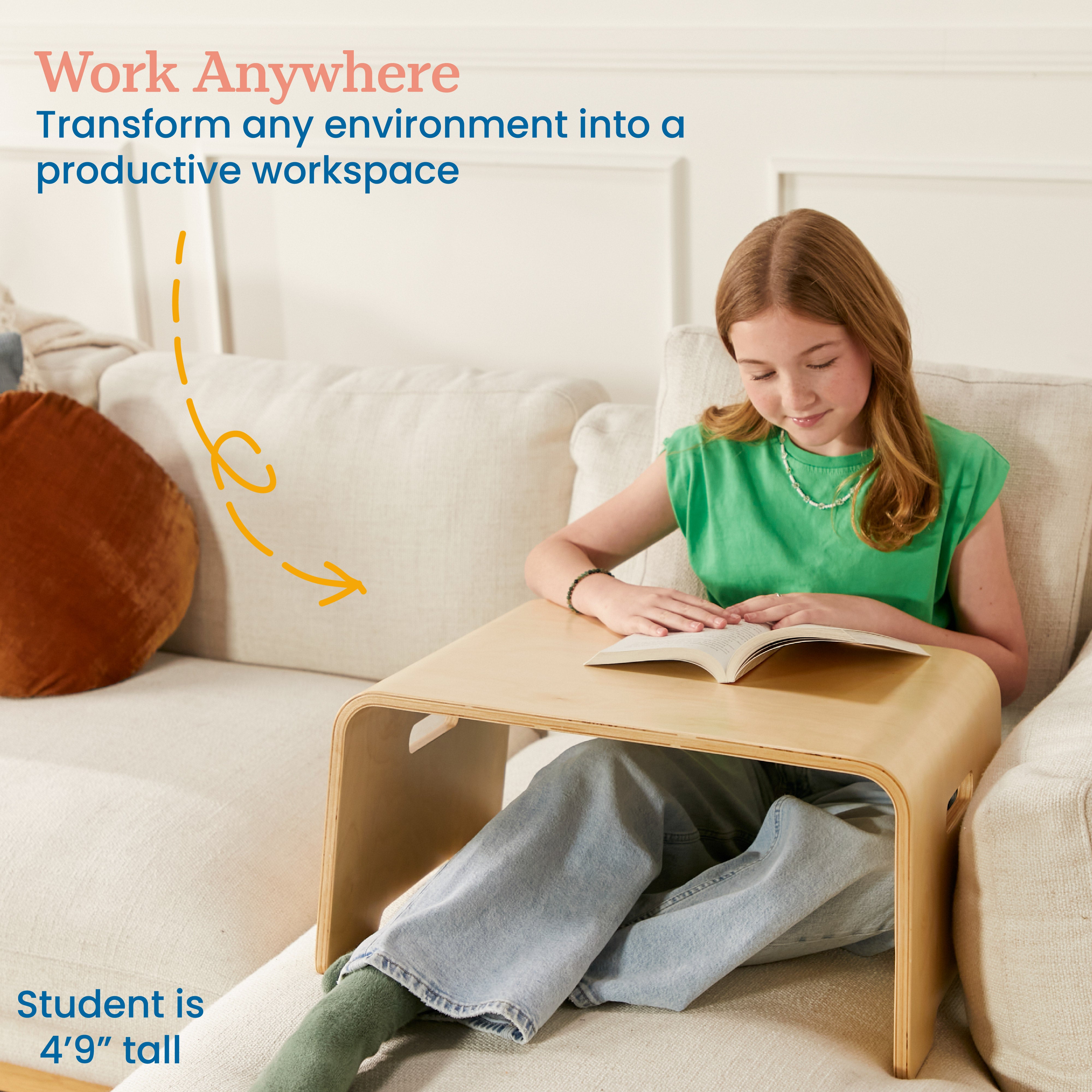 Bentwood Lap Desk with Handles