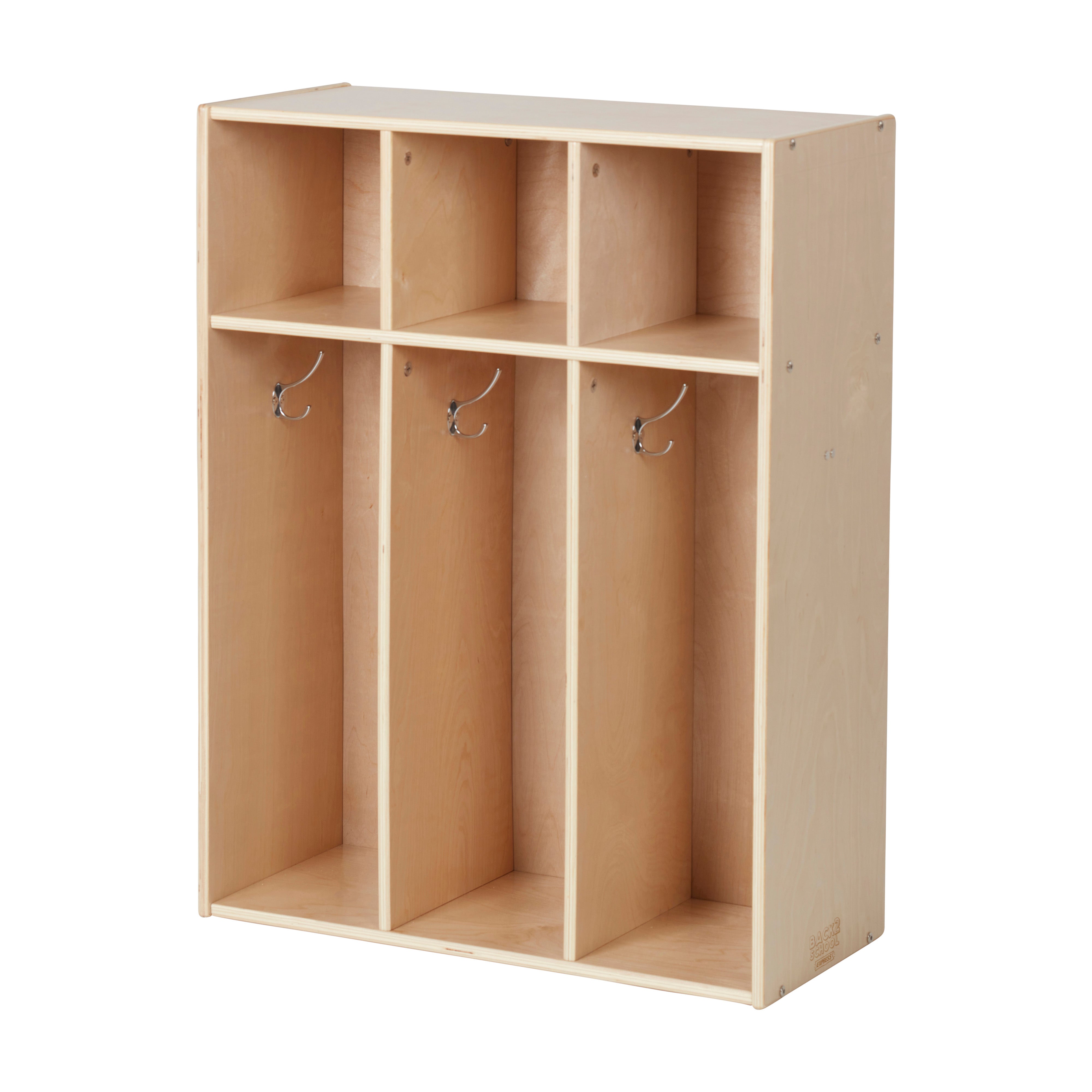 Sleekline 3-Section Toddler Storage Coat Locker