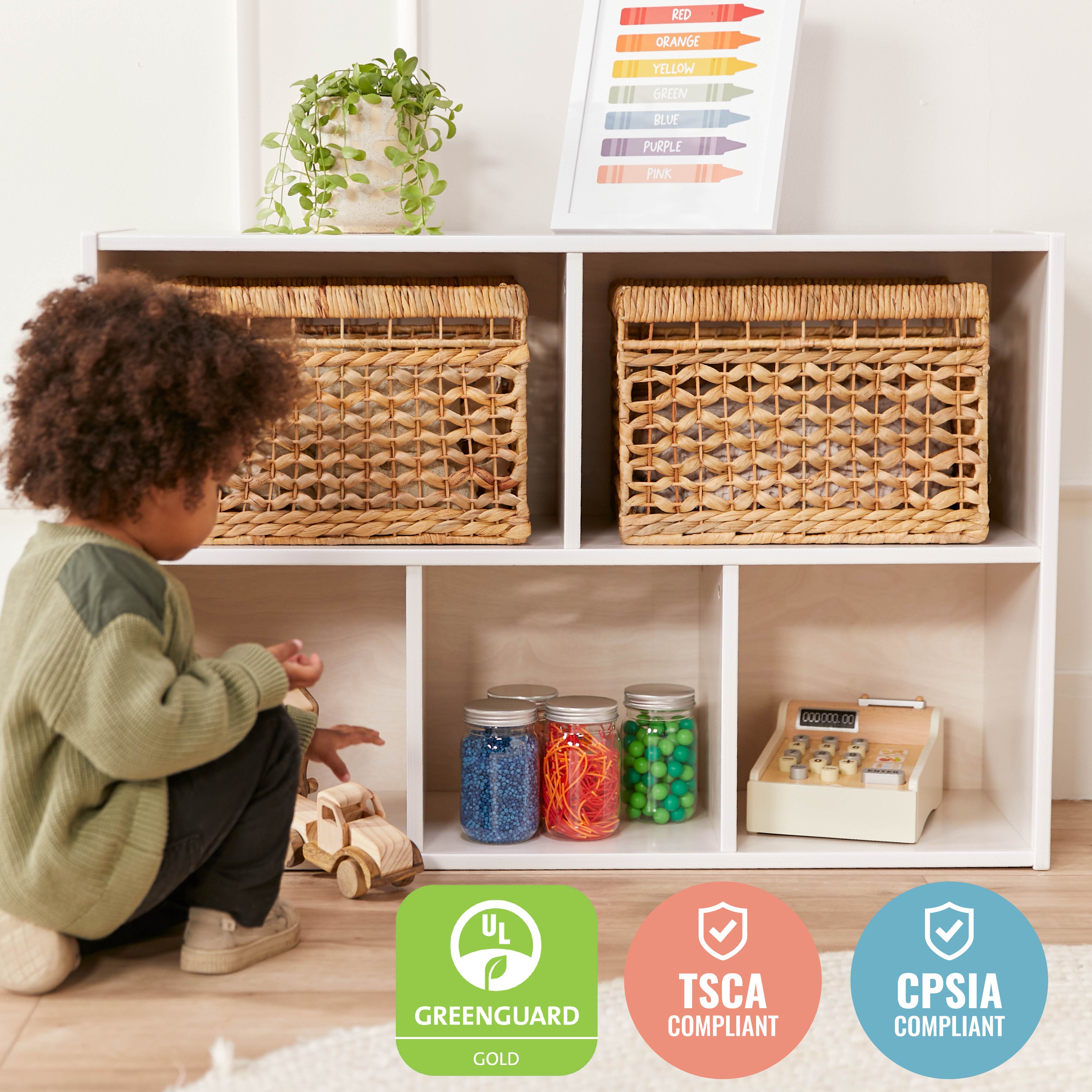 Streamline 5-Compartment Storage Cabinet, 24in