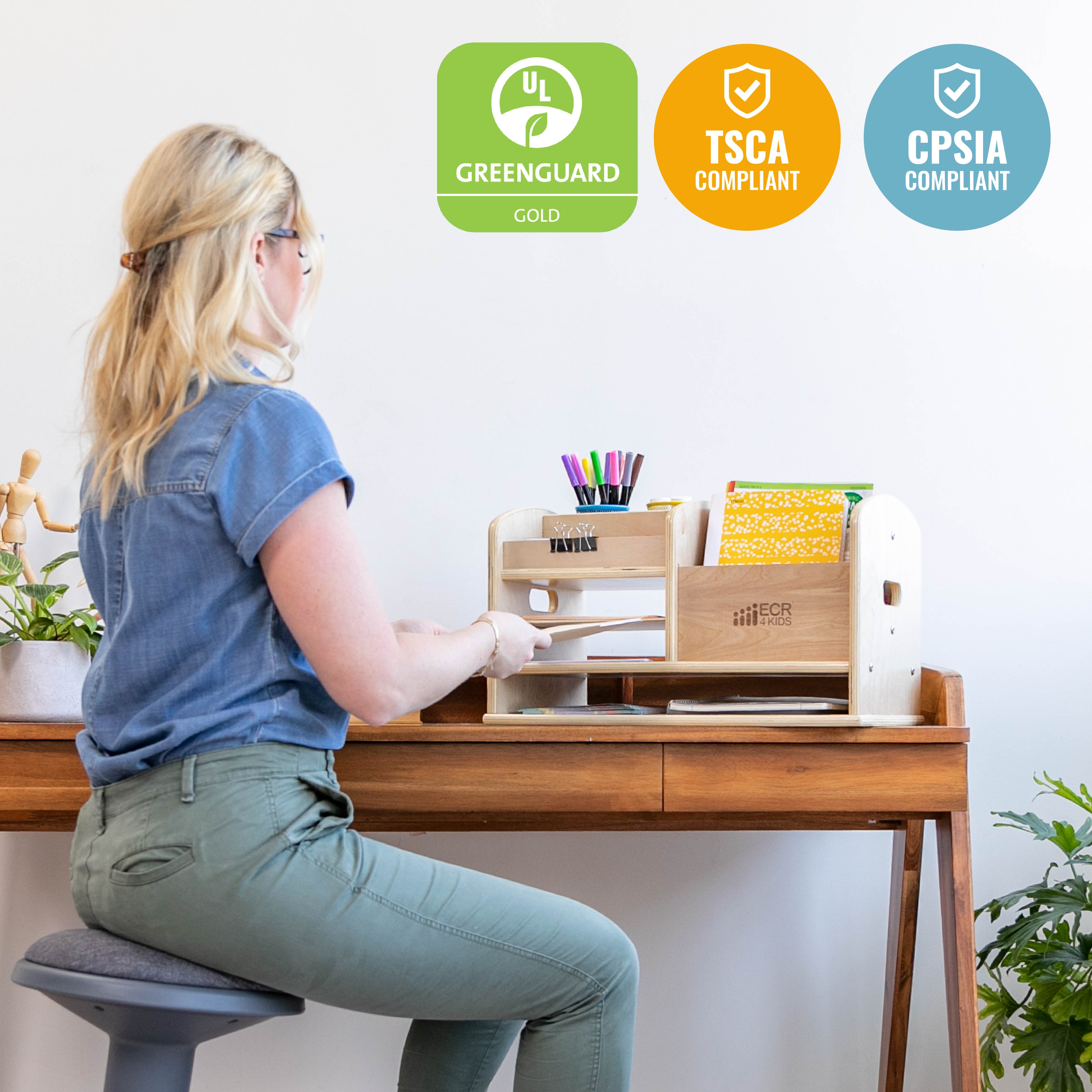 Tabletop Supplies Storage Center