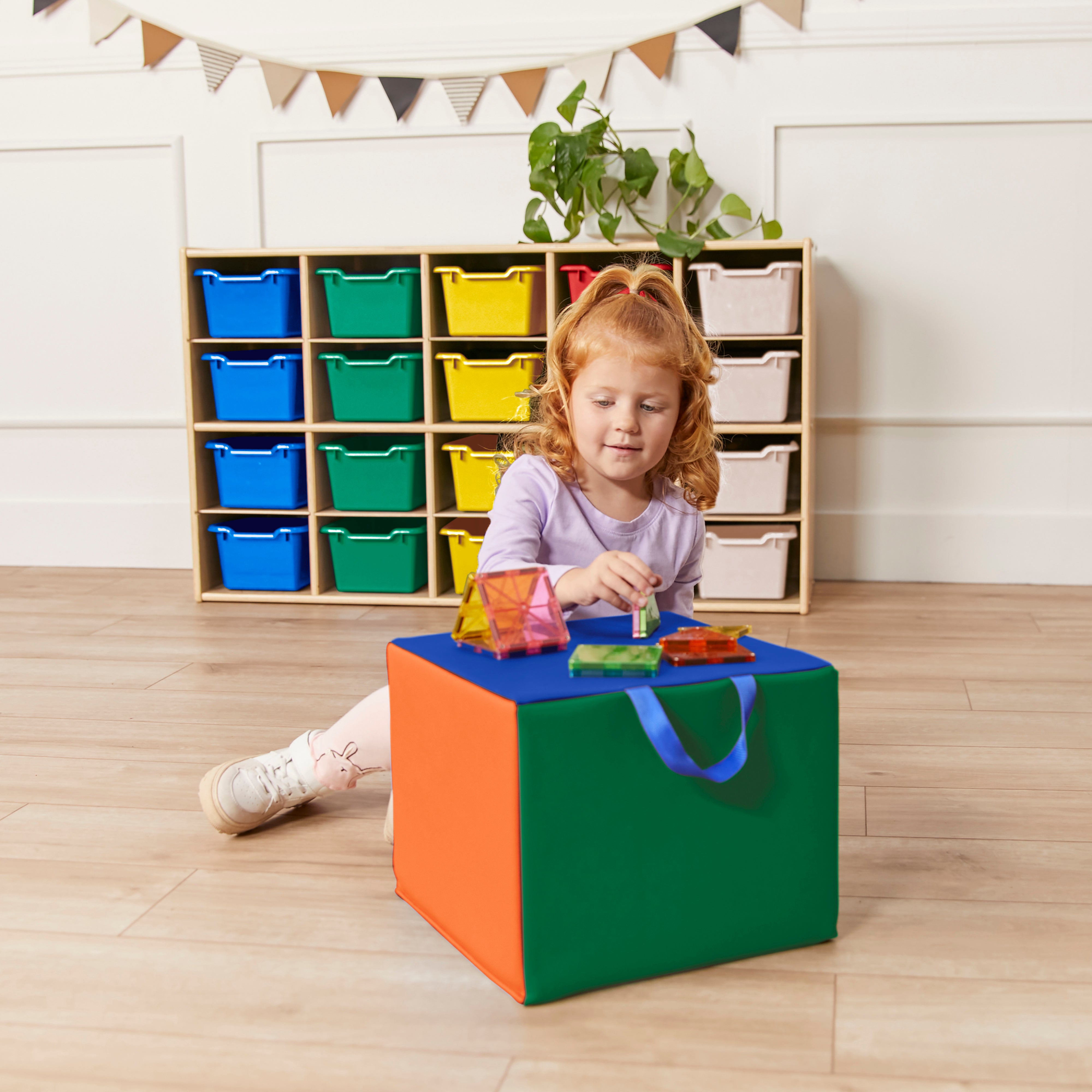 Cozy Cube with Handle Seating Set, 5-Piece