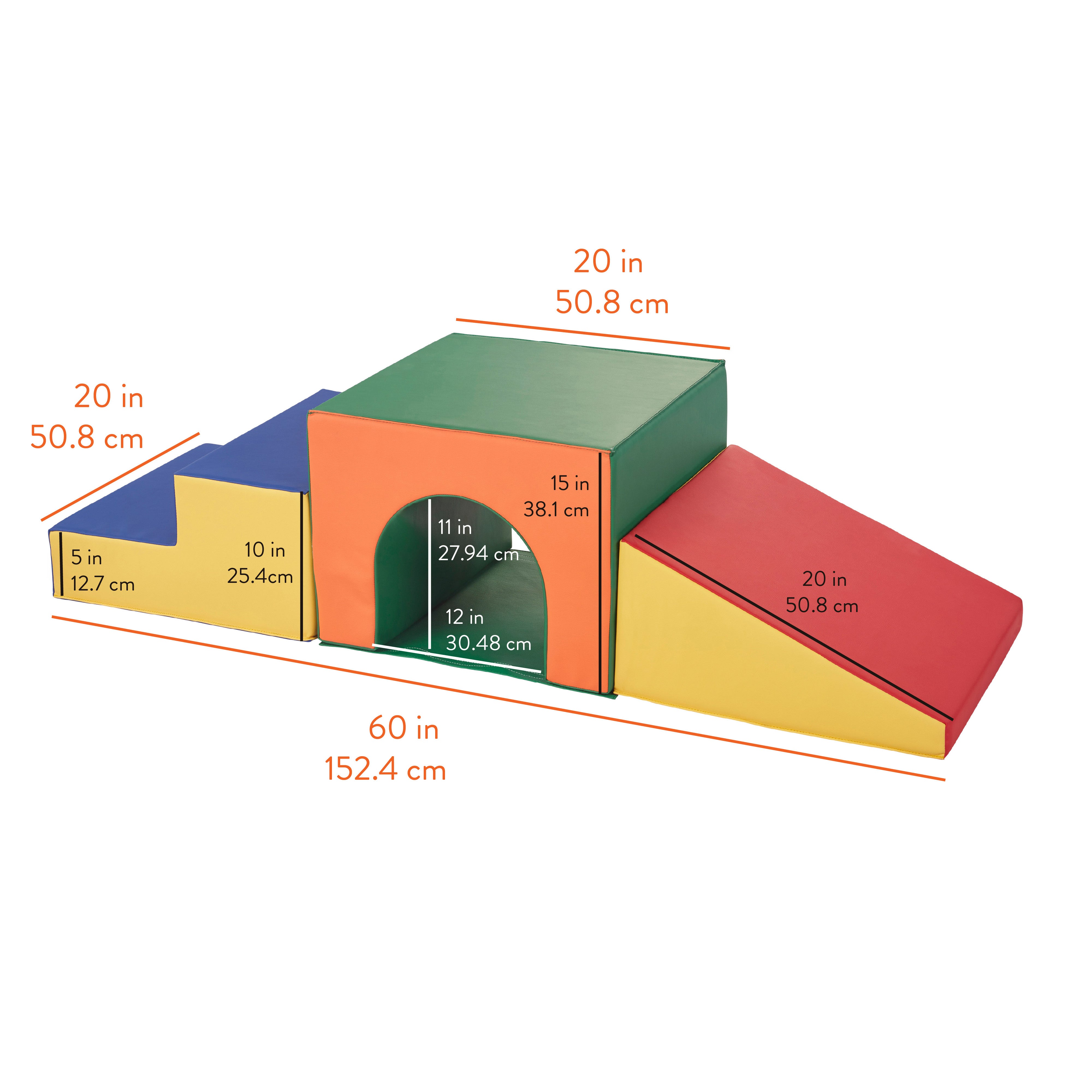 Step 'n' Slide Tunnel Climber, 3-Piece