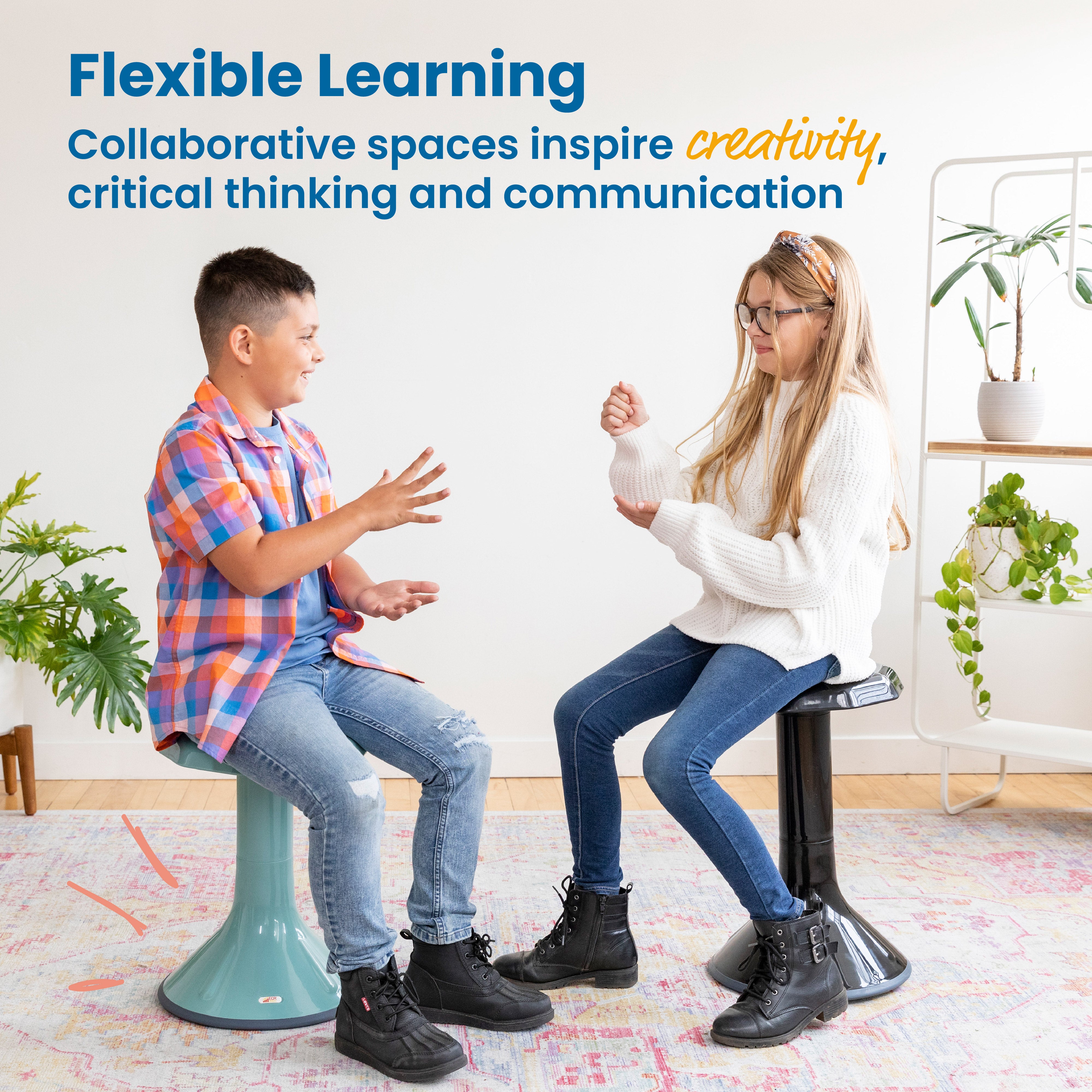 ACE Active Core Engagement Wobble Stool, 18-Inch Seat Height